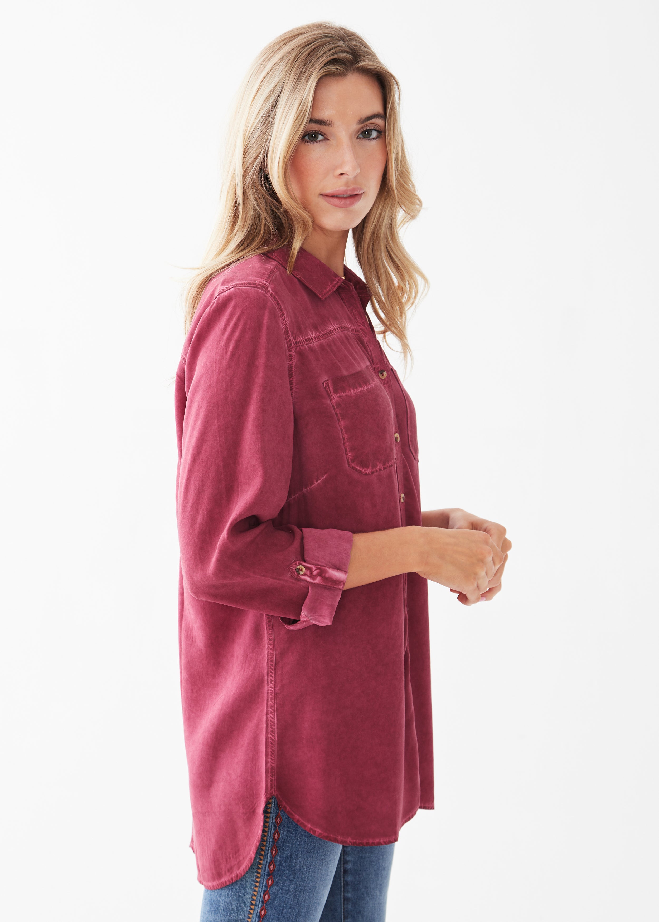 COLD PIGMENT DYED SHIRT