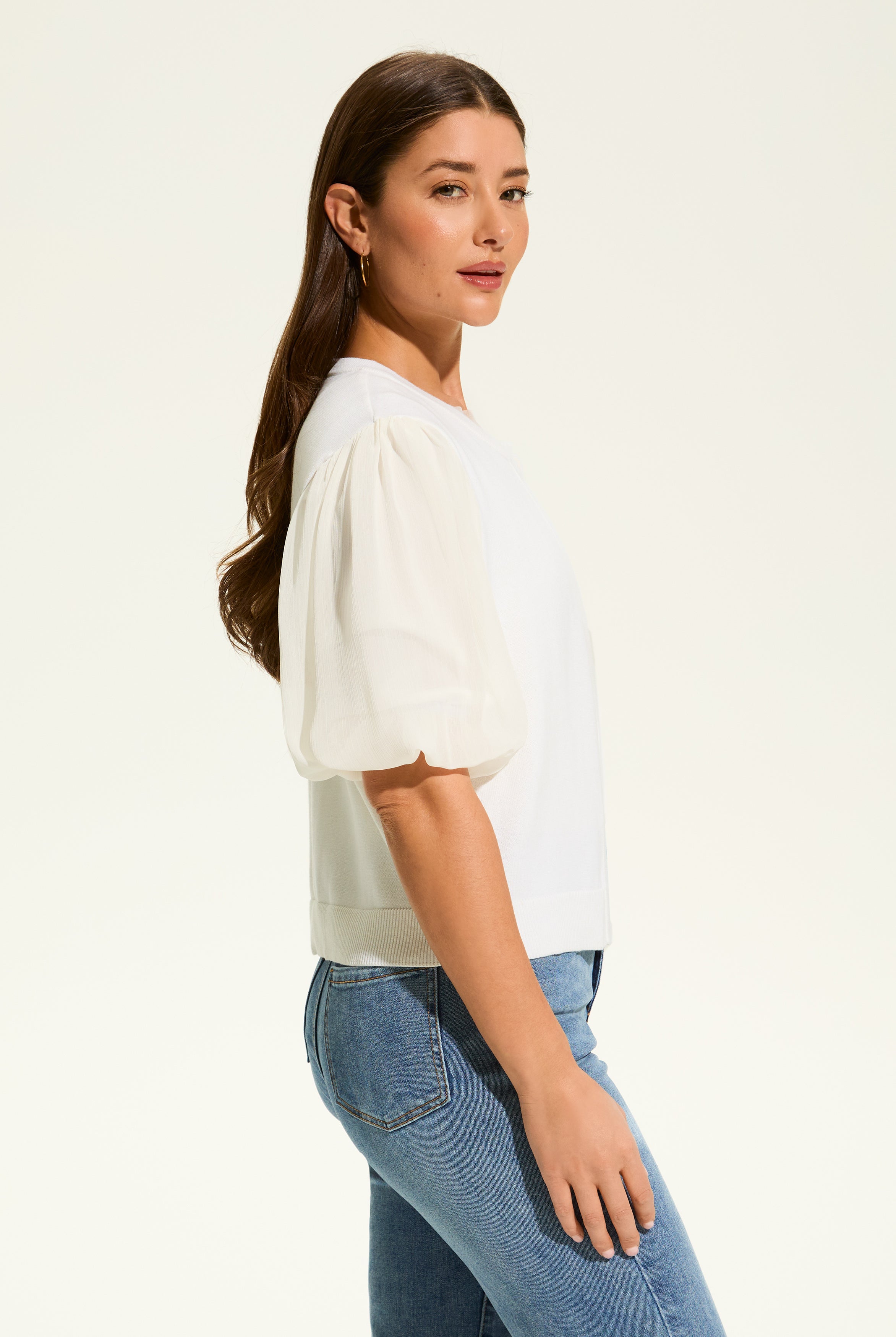 Elbow Sleeve Cardigan