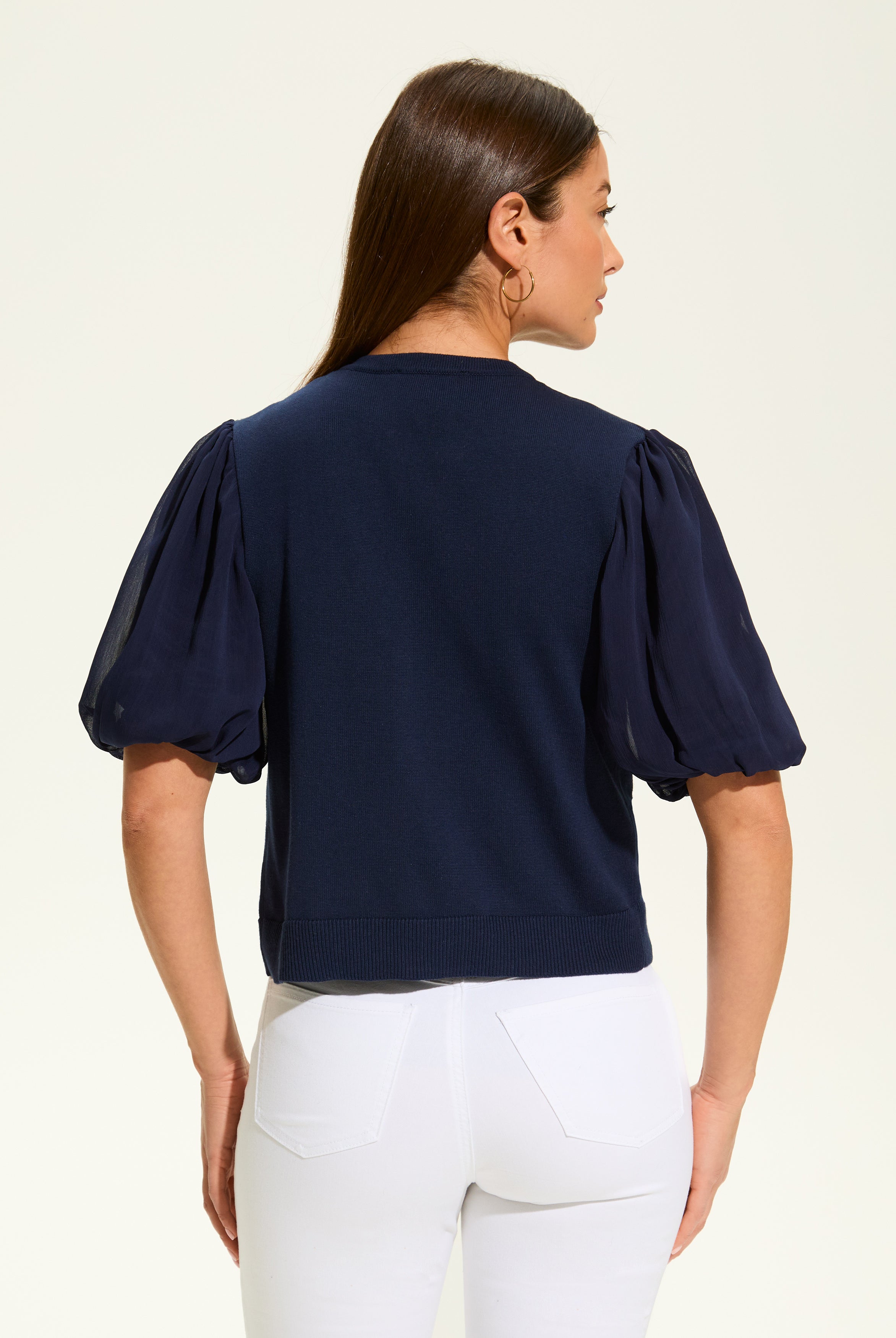 Elbow Sleeve Cardigan