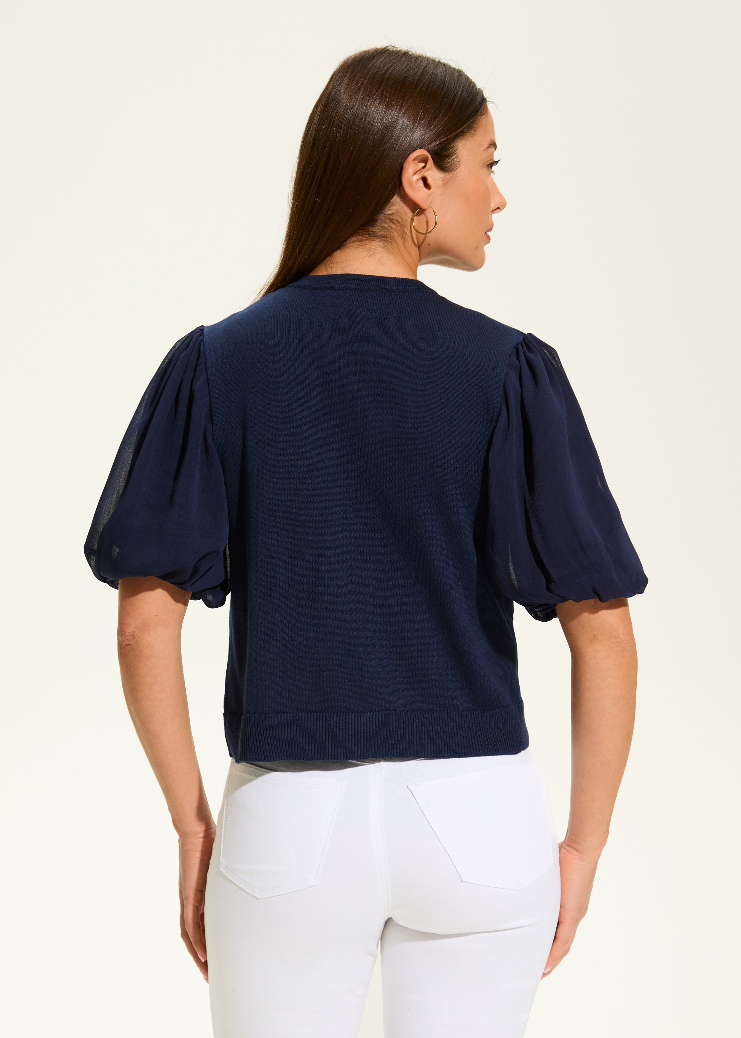 Elbow Sleeve Cardigan