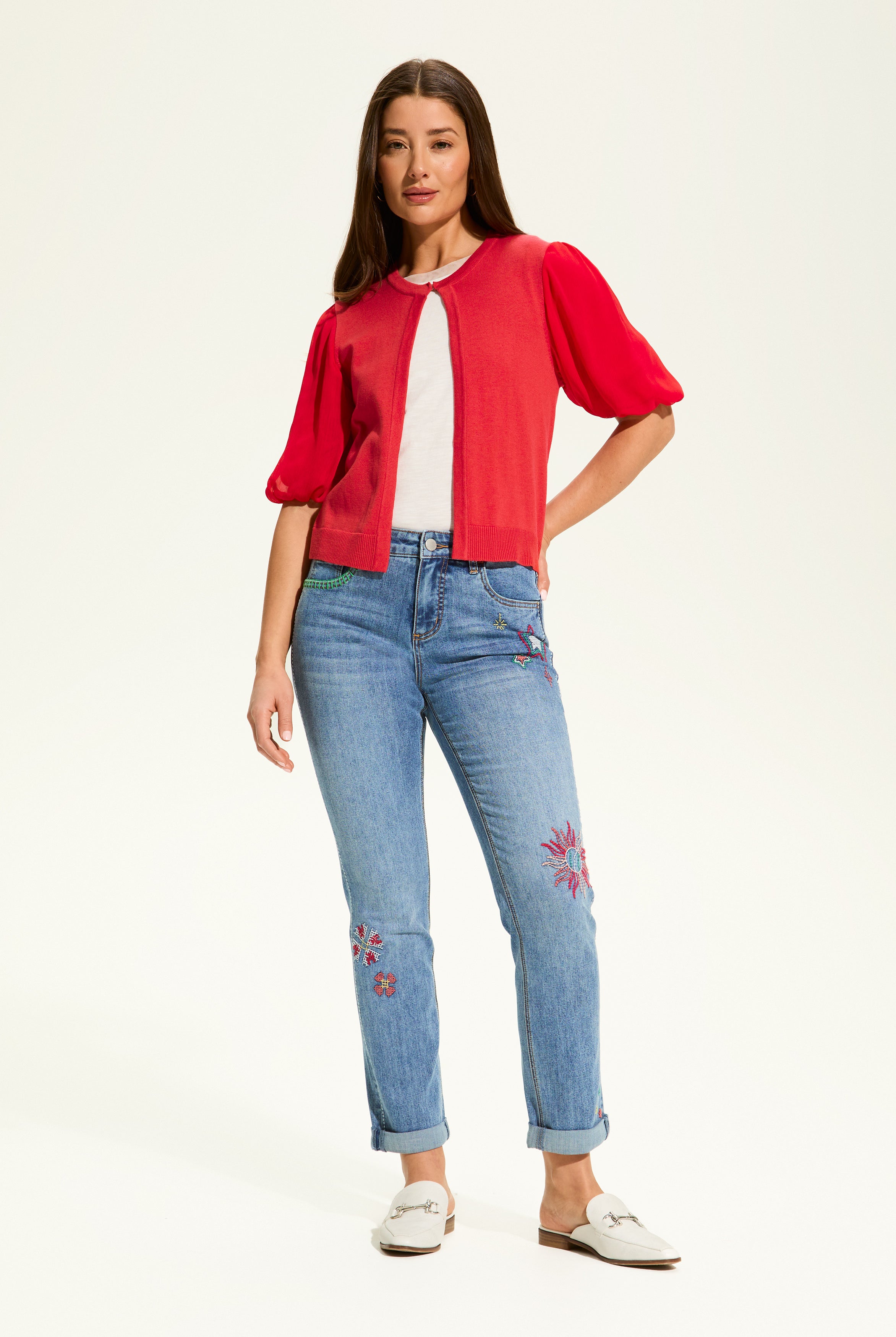 Elbow Sleeve Cardigan