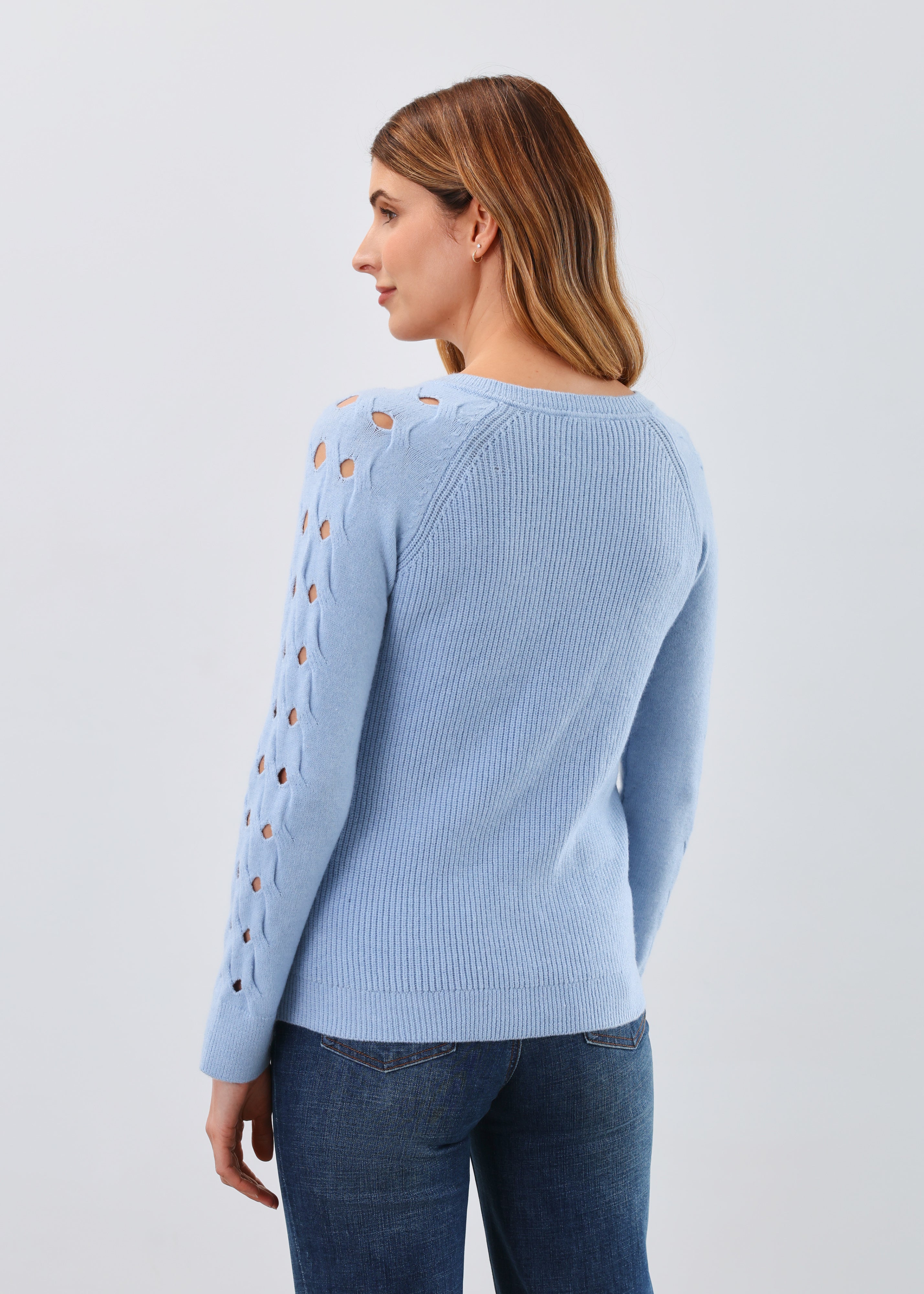 Long sleeve v-neck sweater