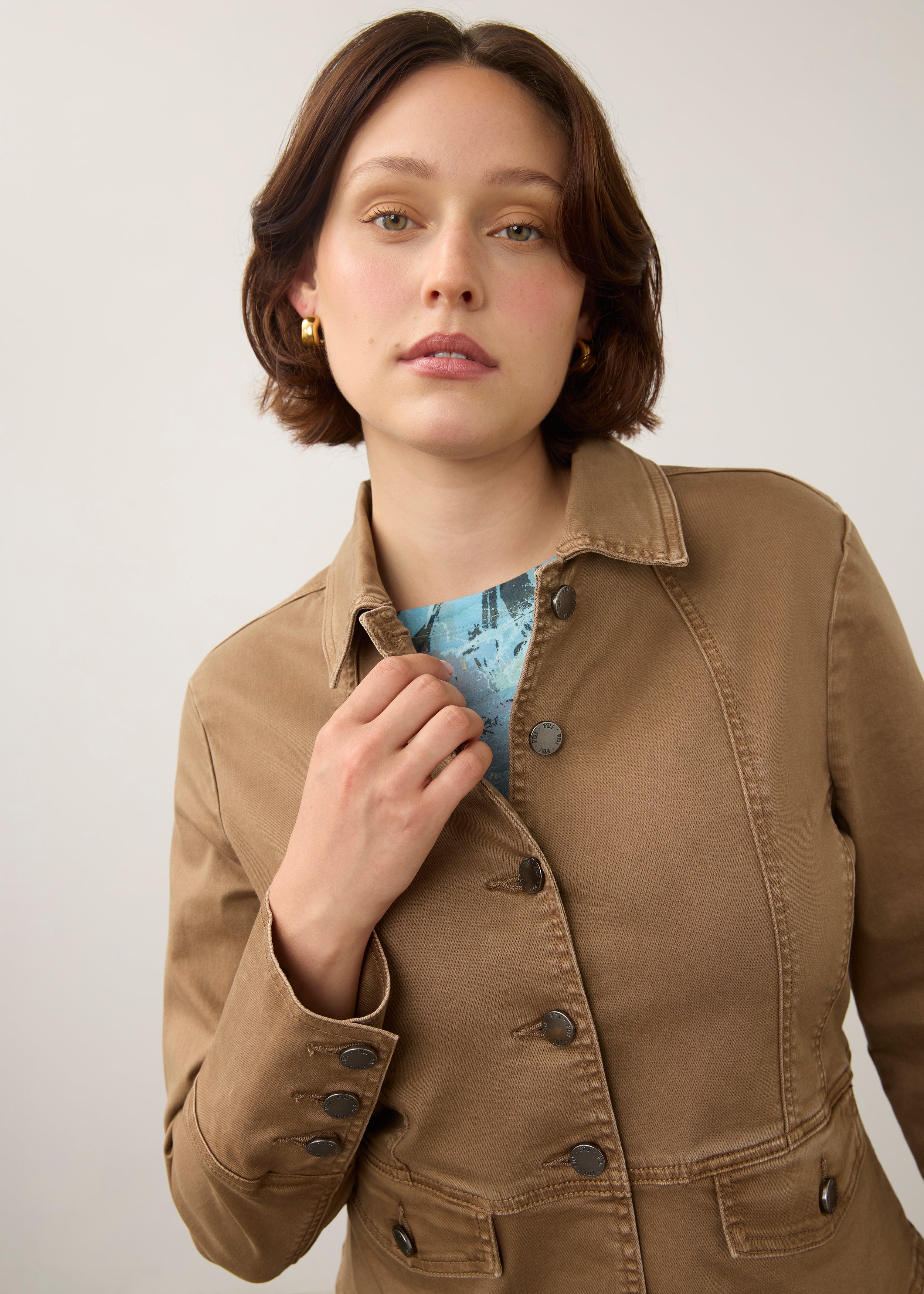 Fig Utility Jacket, Fig image 7 by French Dressing Jeans (FDJ) par French Dressing Jeans (FDJ)