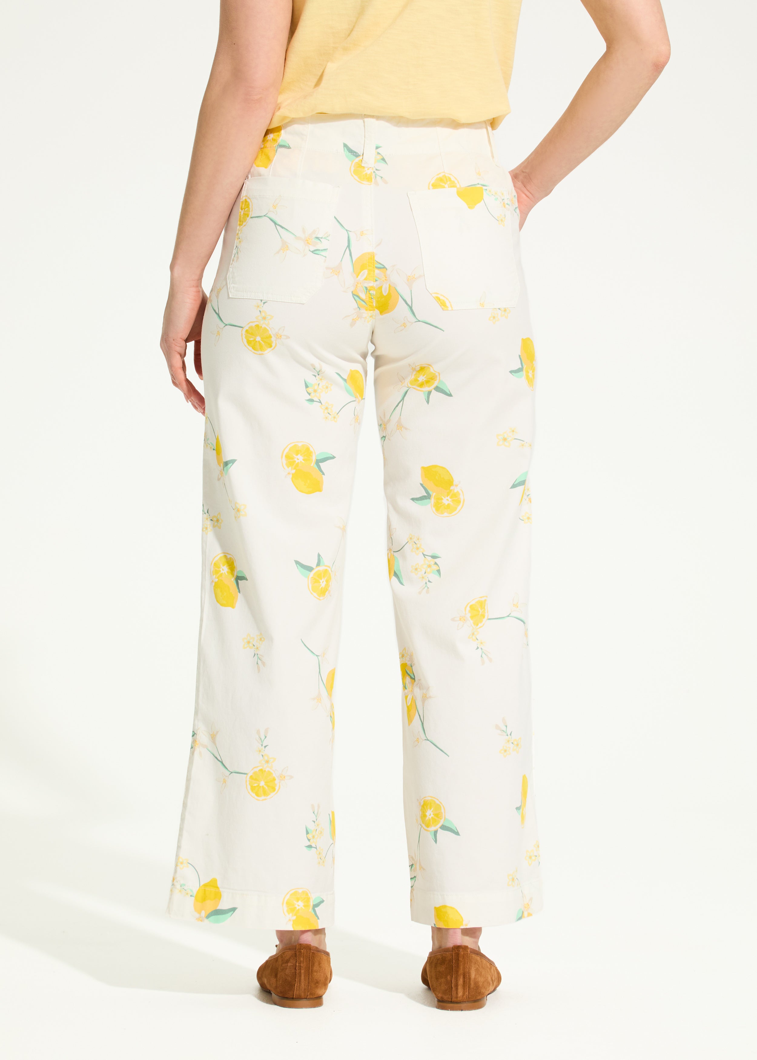 Printed Olivia Wide Ankle