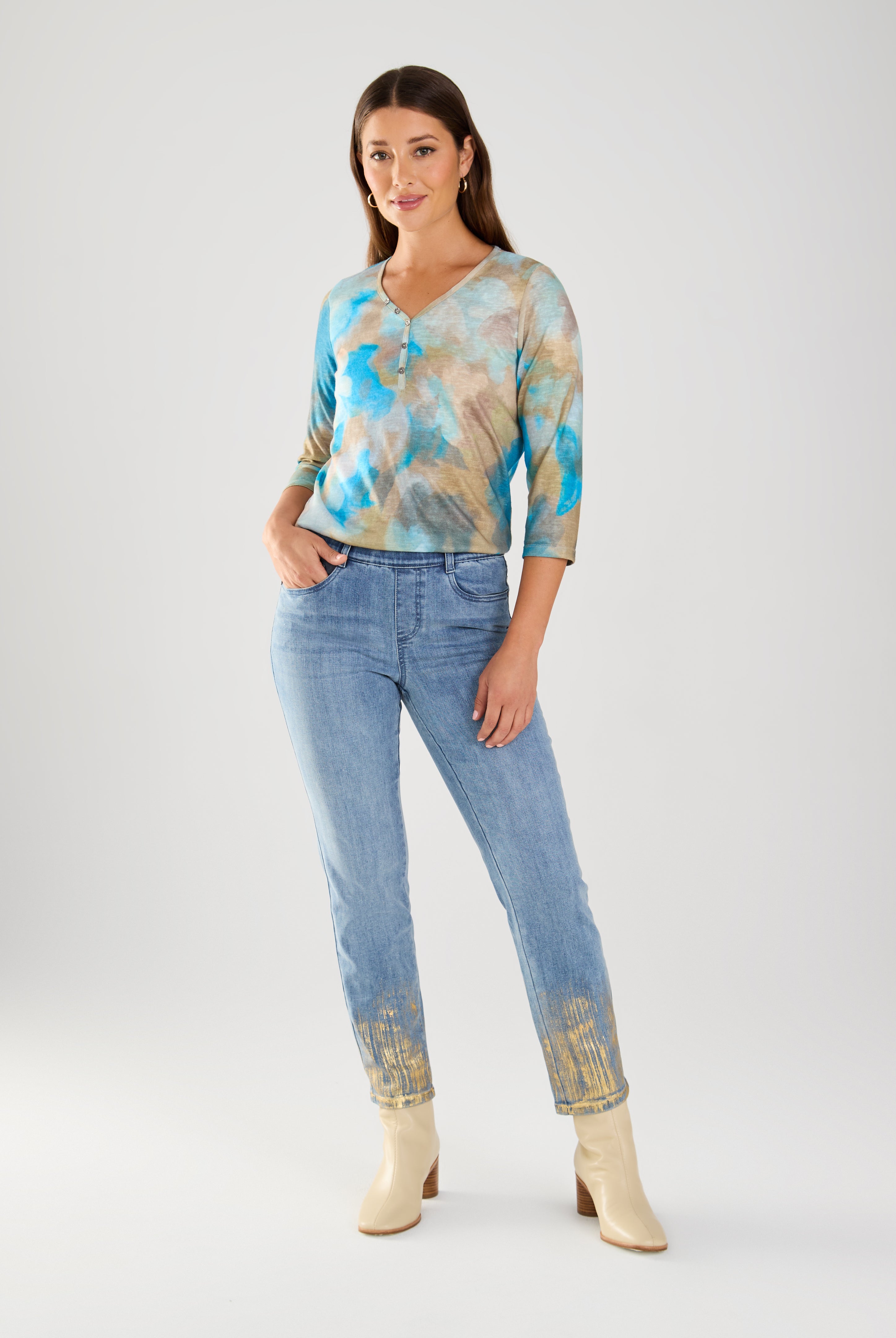 PULL-ON PENCIL ANKLE