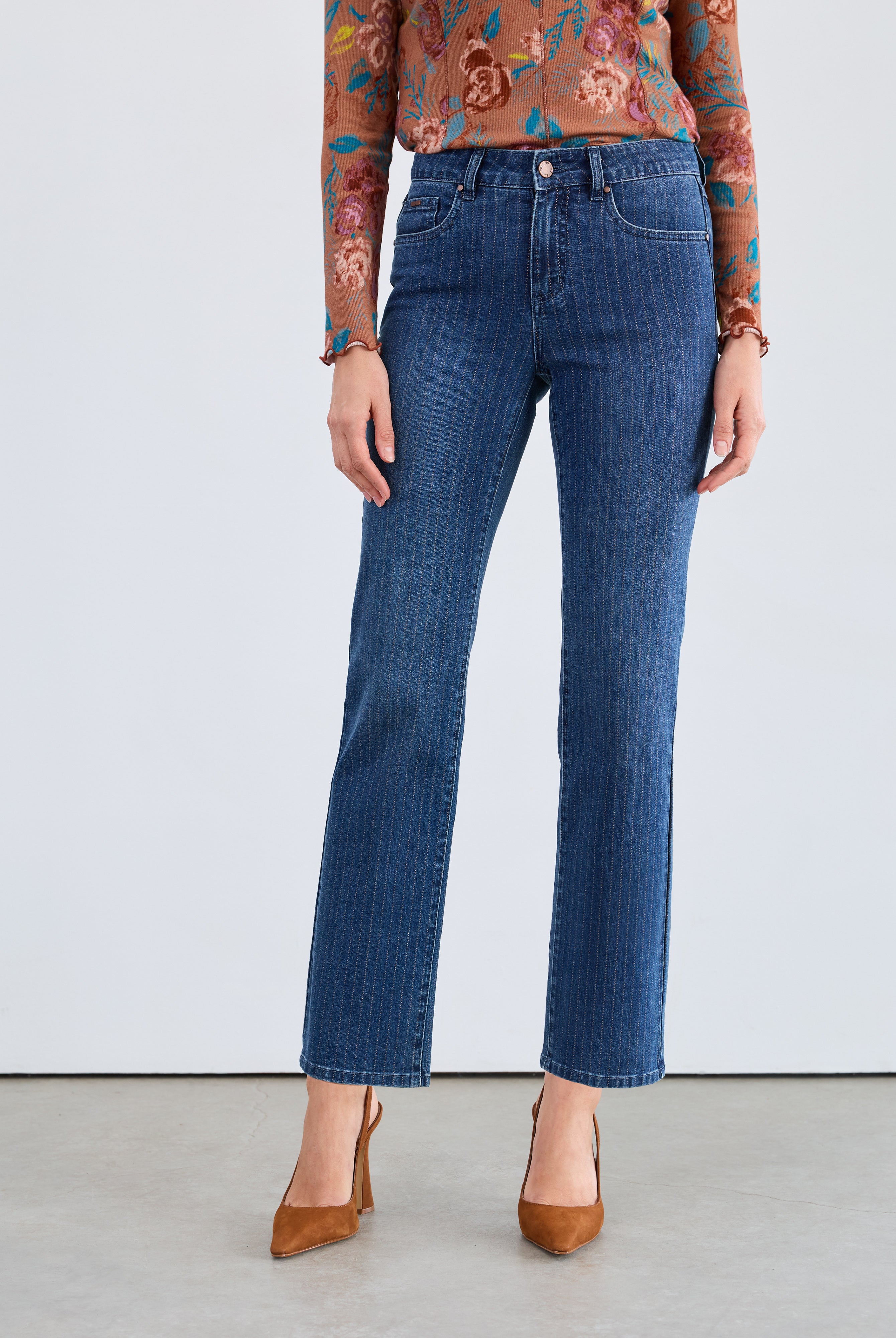 olivia pinstripe straight ankle