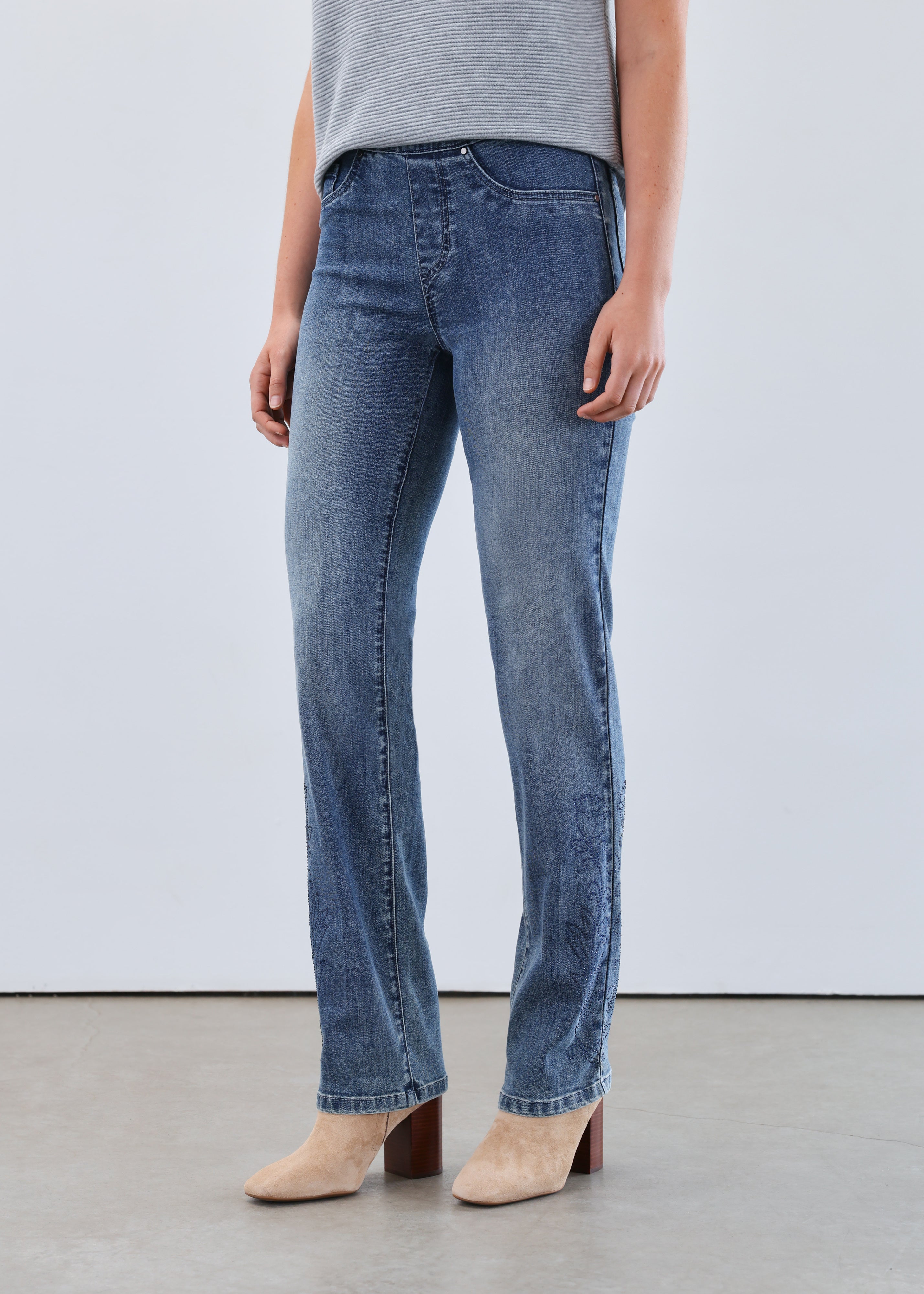 pull-on straight leg