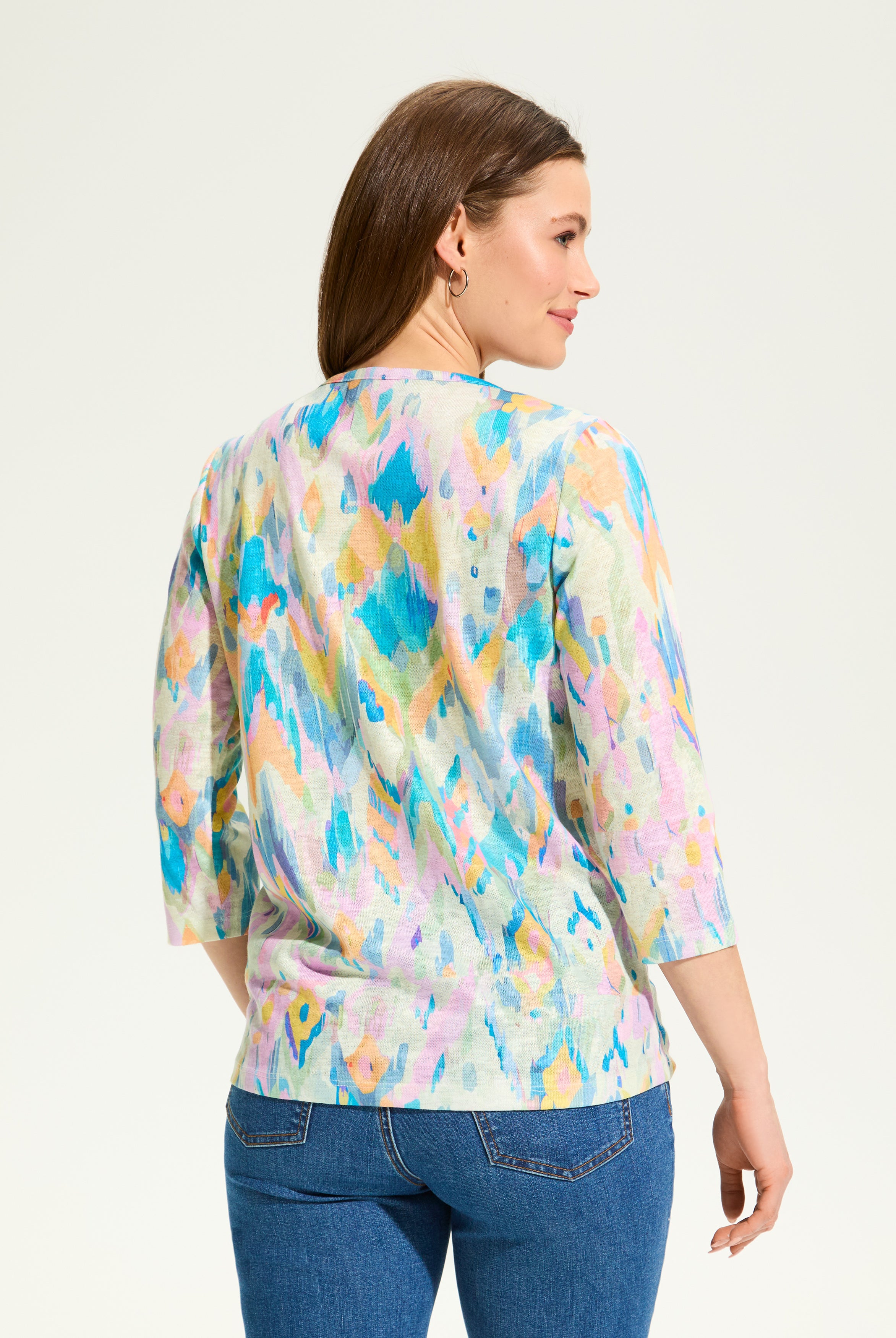 Definitely Notch Neck Top