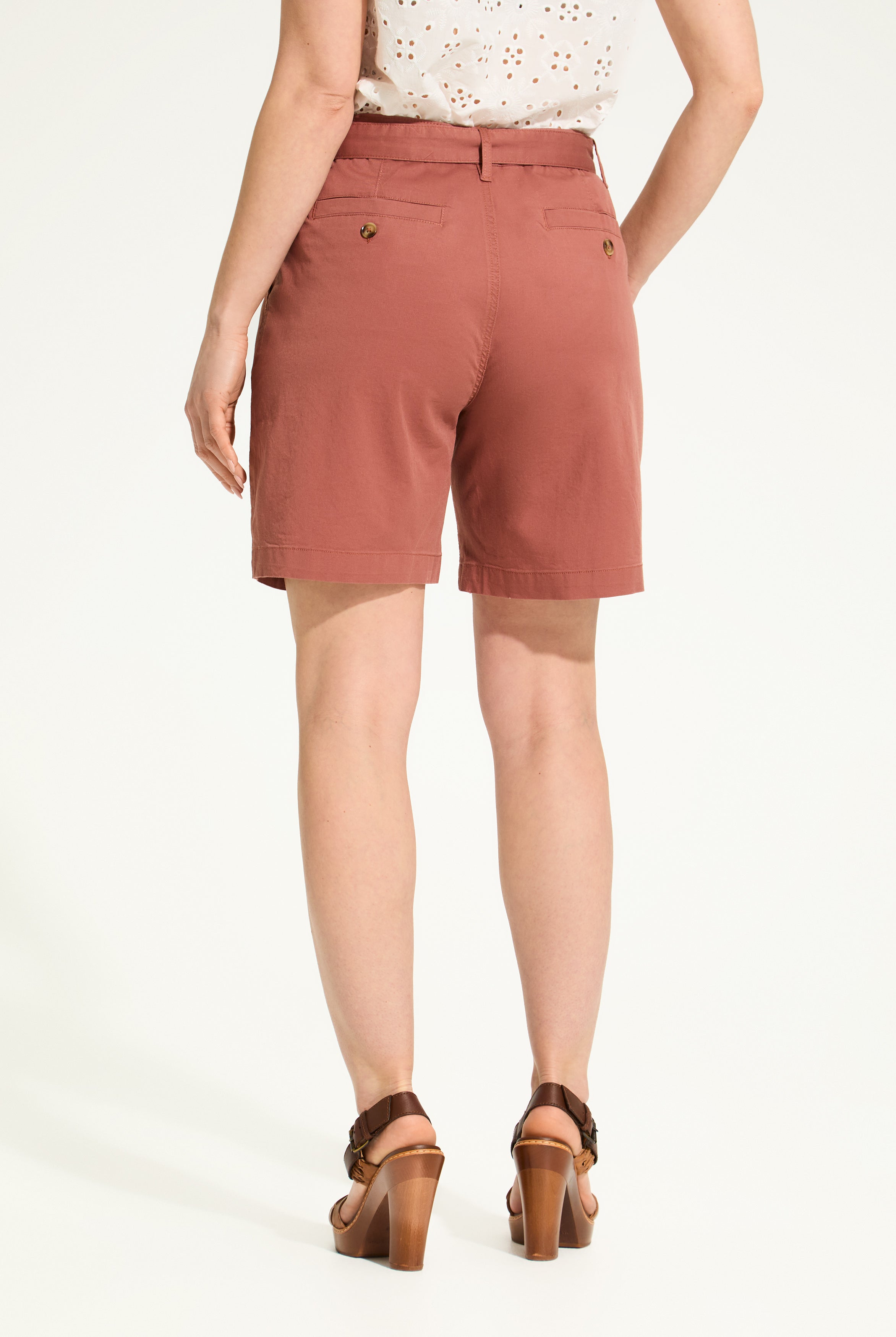 Suzanne Belted Trouser Short