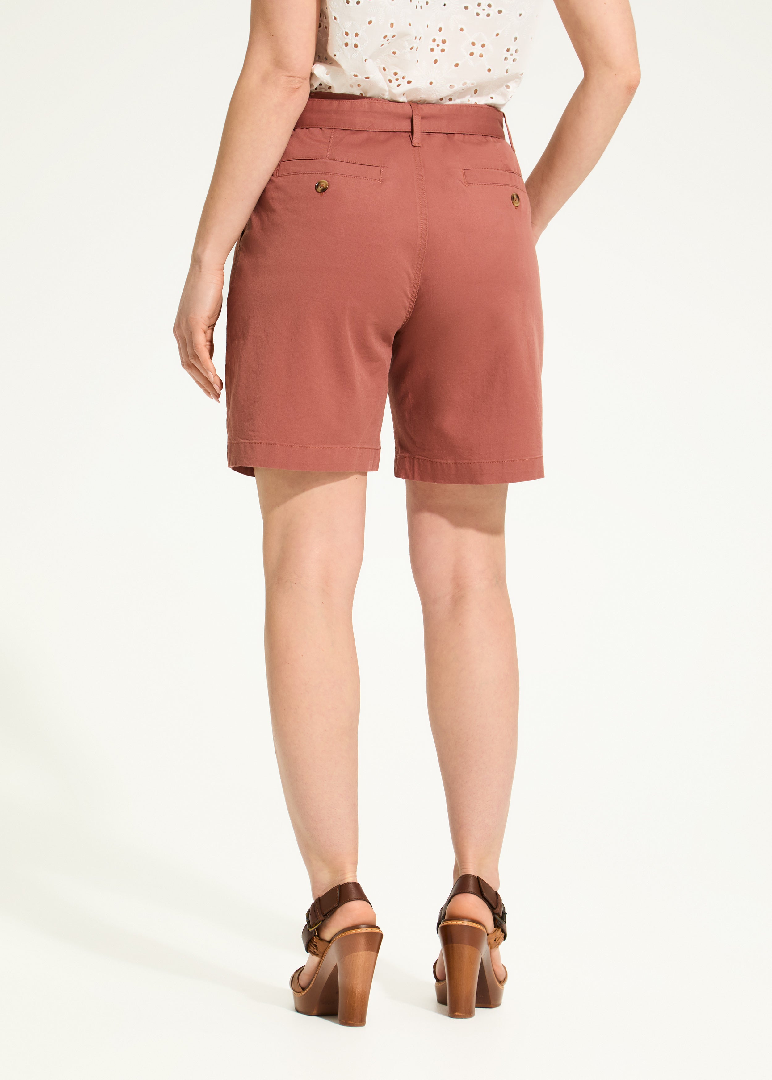 Suzanne Belted Trouser Short