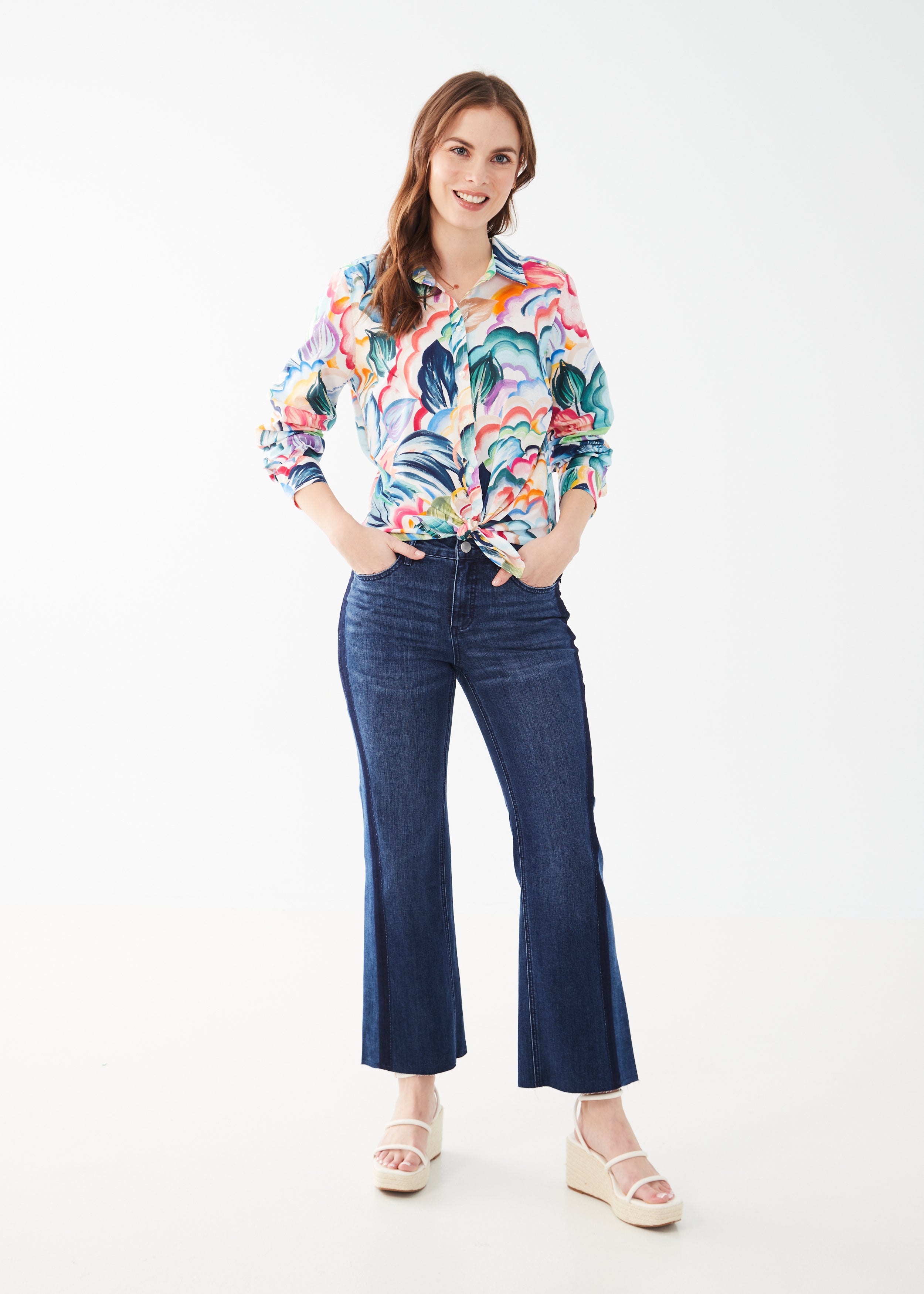 PRINTED CLASSIC LONG SLEEVE SHIRT