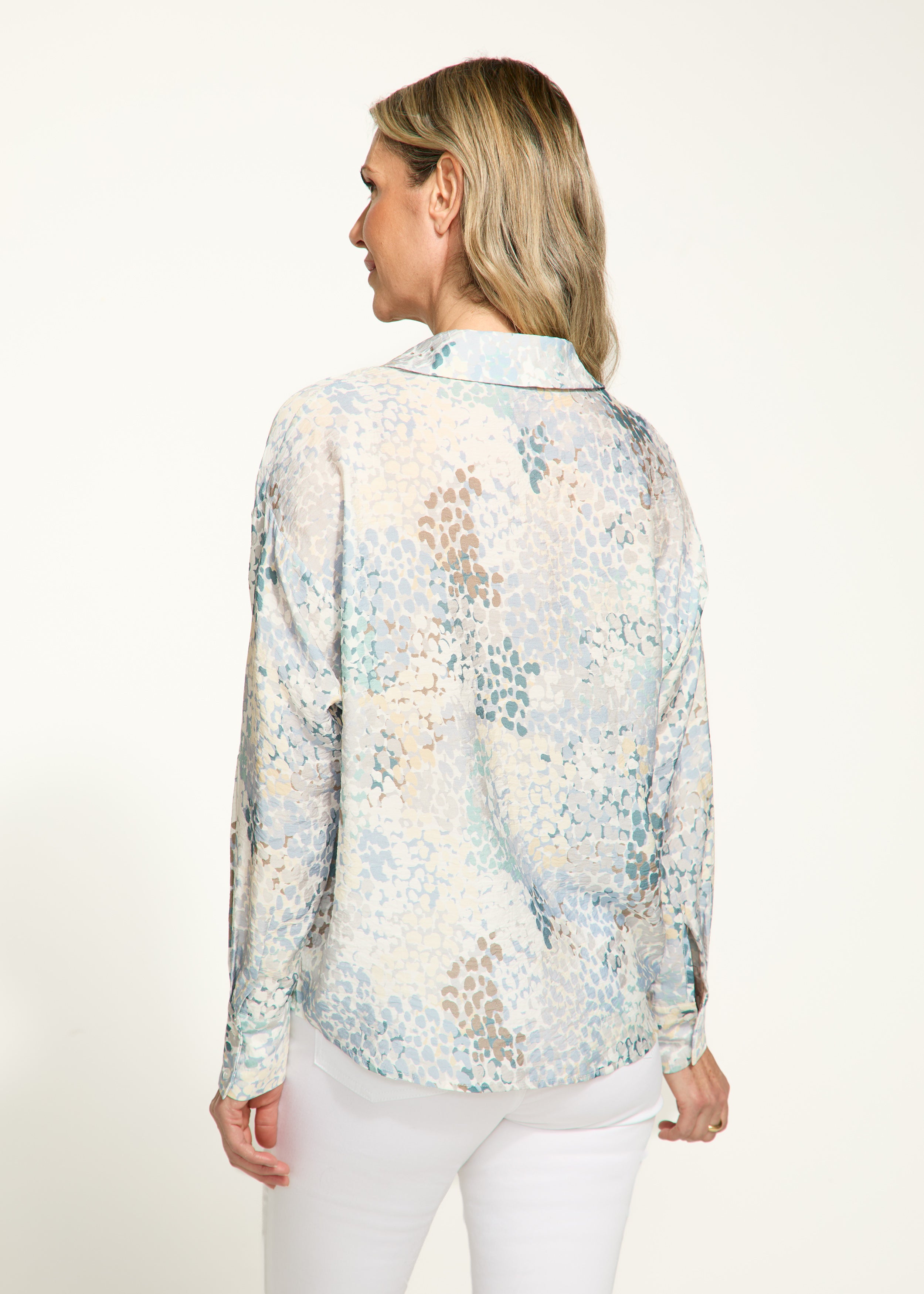 Popover long sleeve blouse