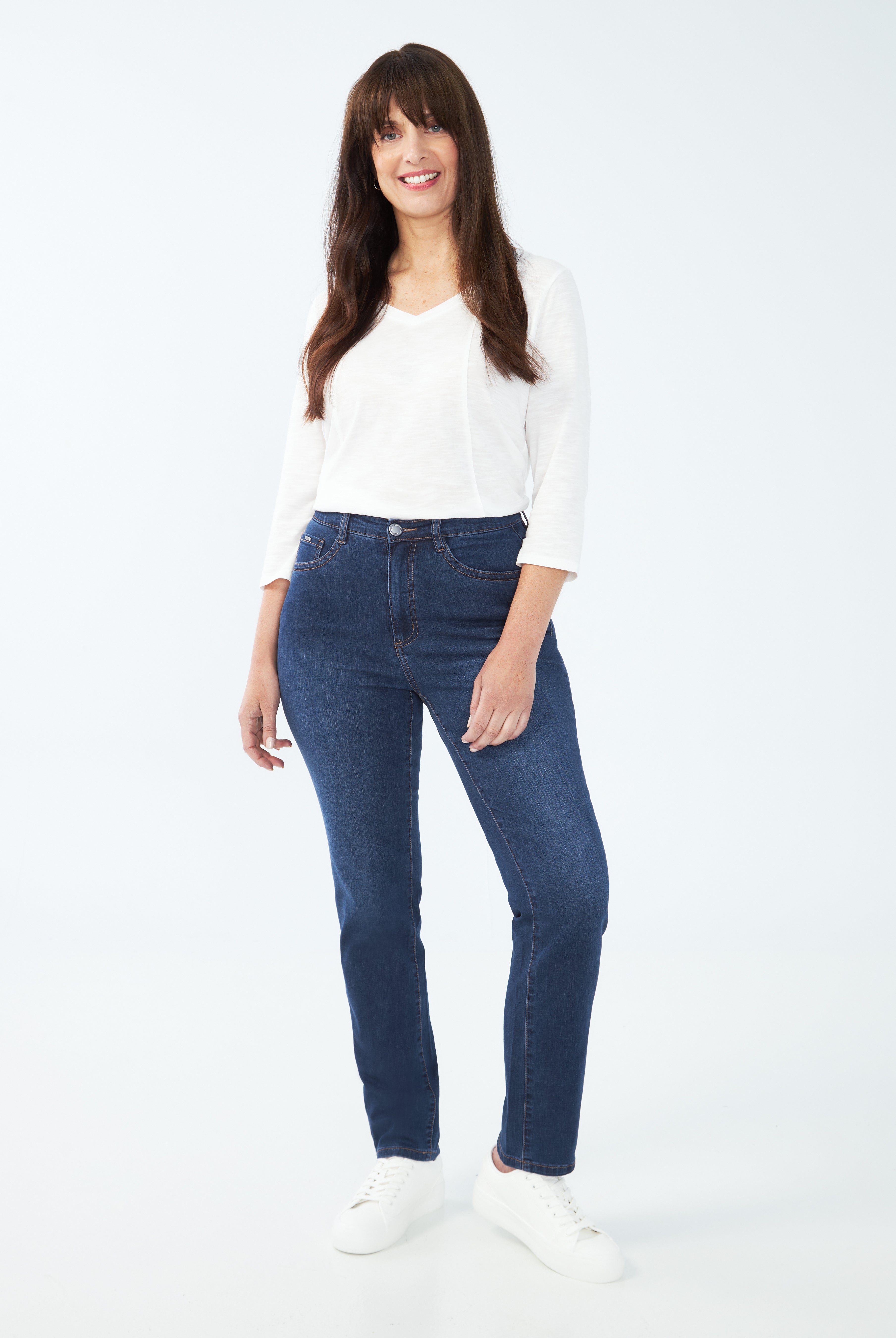 PETITE SUZANNE RELAXED SLIM LEG