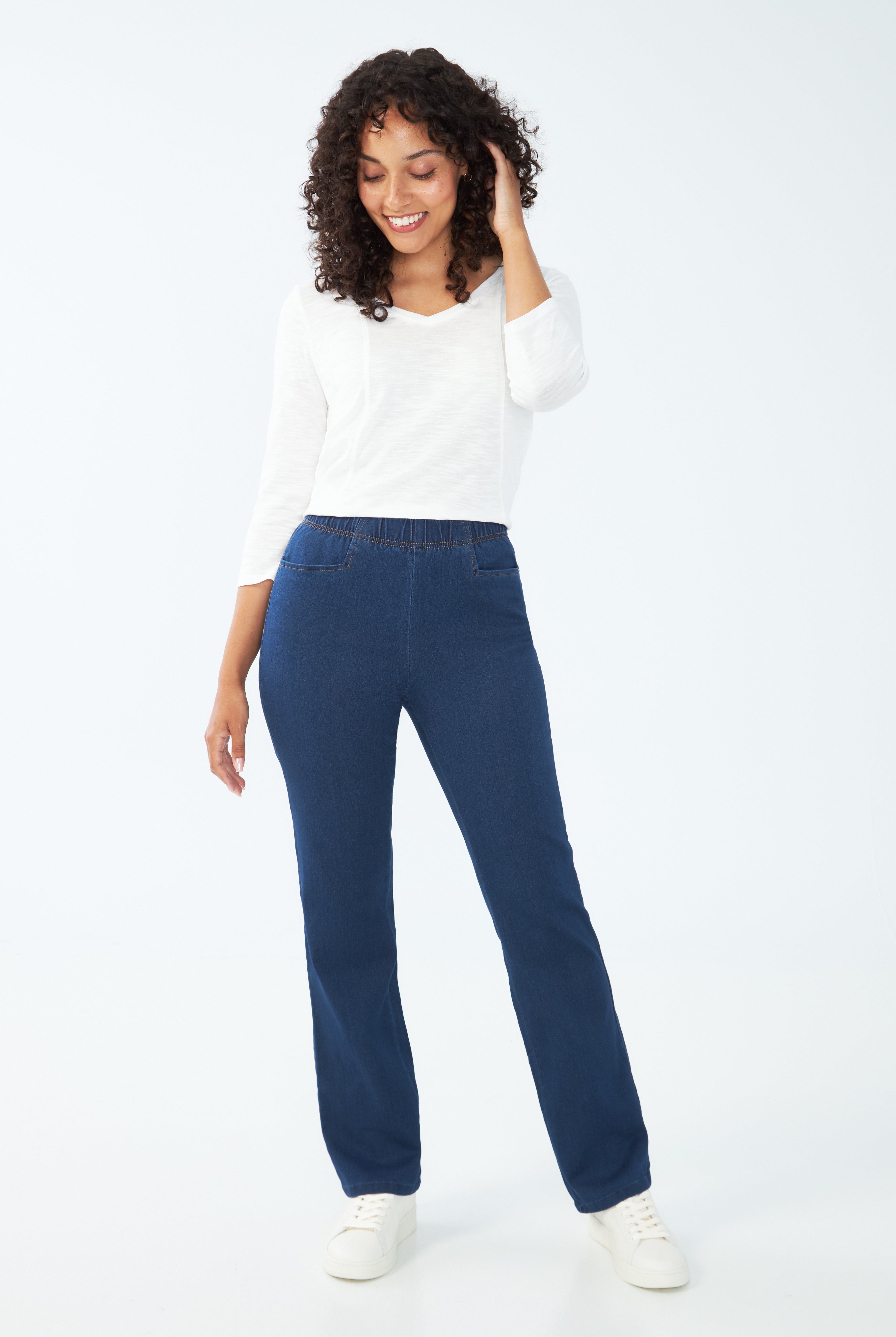PETITE PULL-ON SUZANNE BOOTCUT