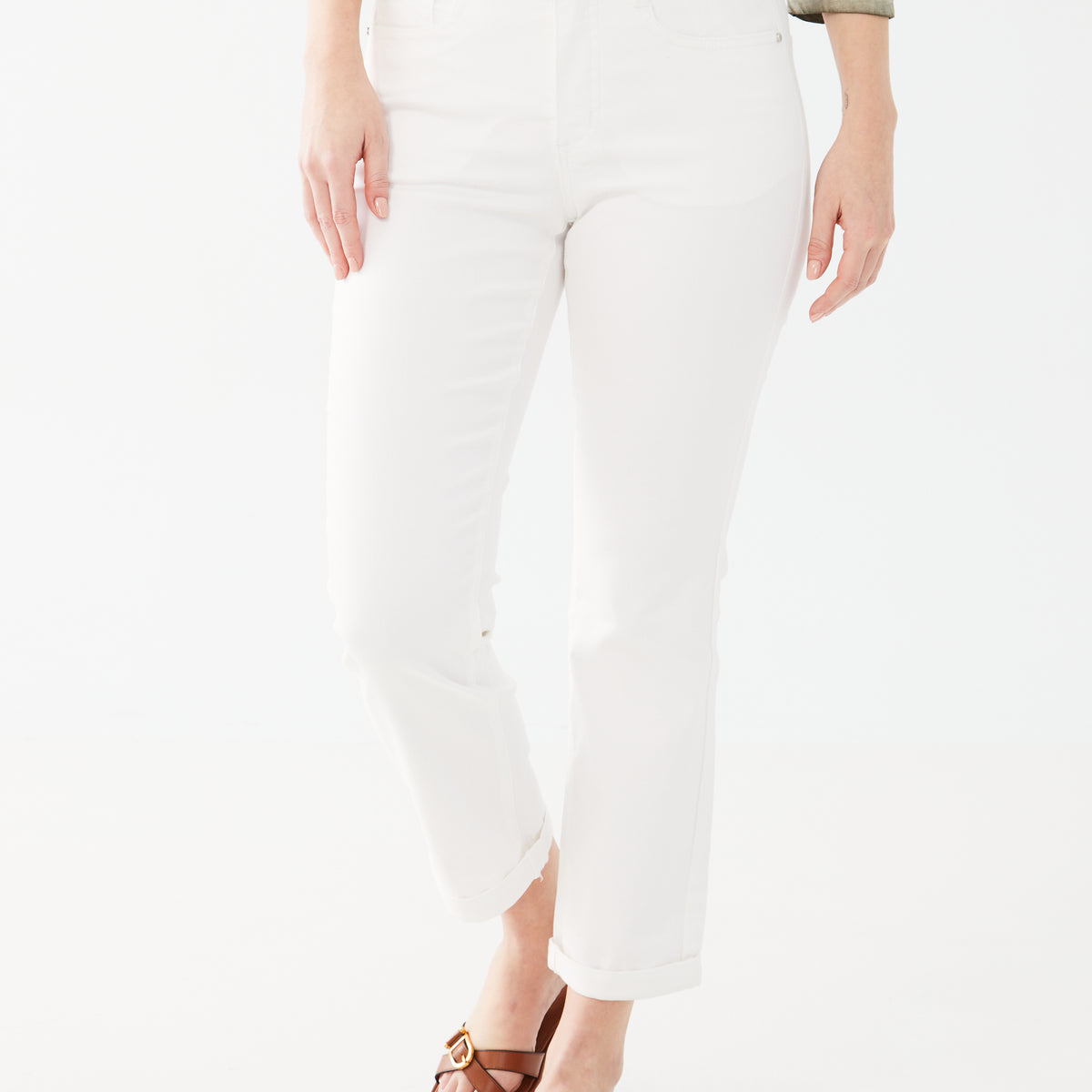 Petite Suzanne Straight Leg Denim French Dressing Jeans Inc.