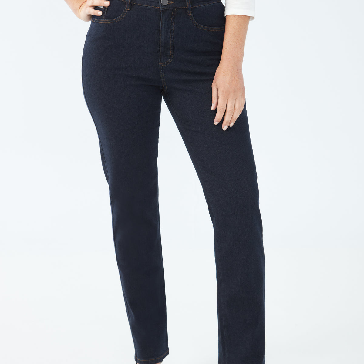 Peggy Straight Leg Cool Denim 32