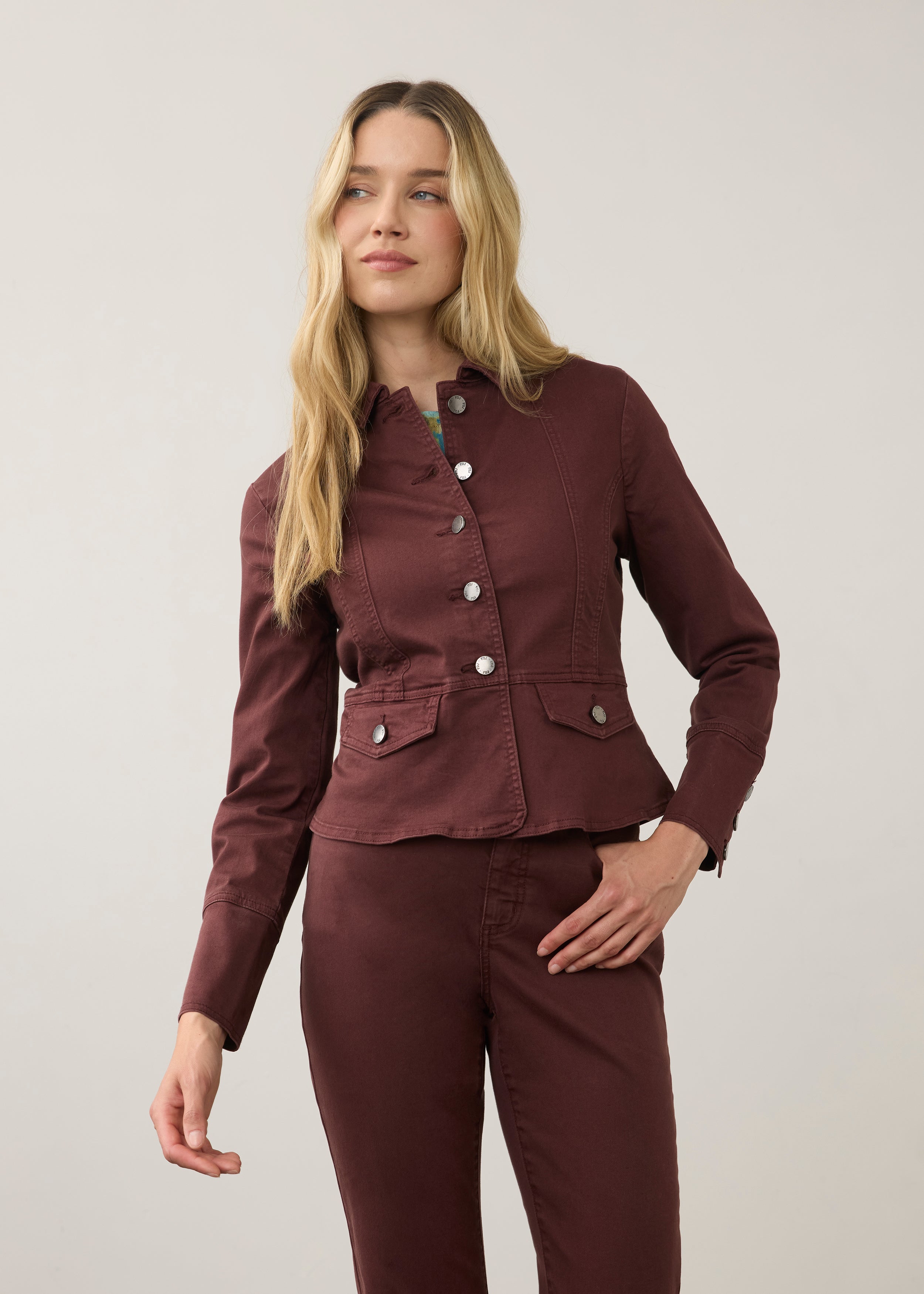 Fig Utility Jacket, Fig image 1 by French Dressing Jeans (FDJ) par French Dressing Jeans (FDJ)
