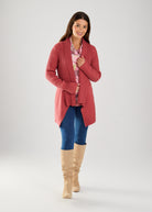 LONG SLEEVE 2 TONE CARDIGAN