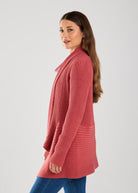 LONG SLEEVE 2 TONE CARDIGAN