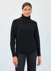 Long sleeve cowl neck sweater