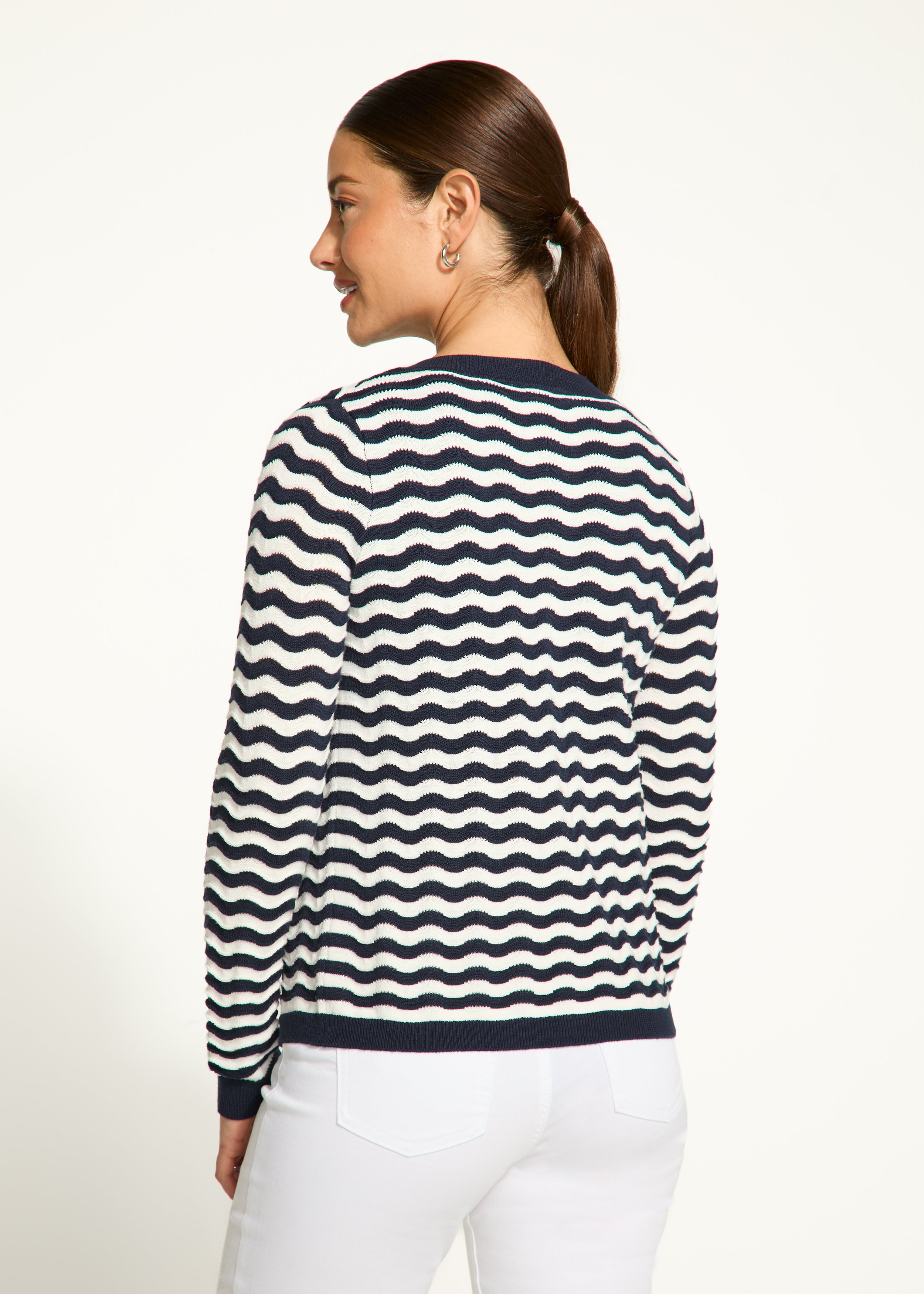 Wave Stitch Cardigan