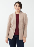 OPEN FRONT CARDIGAN