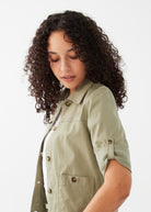 CROPPED CARGO JACKET