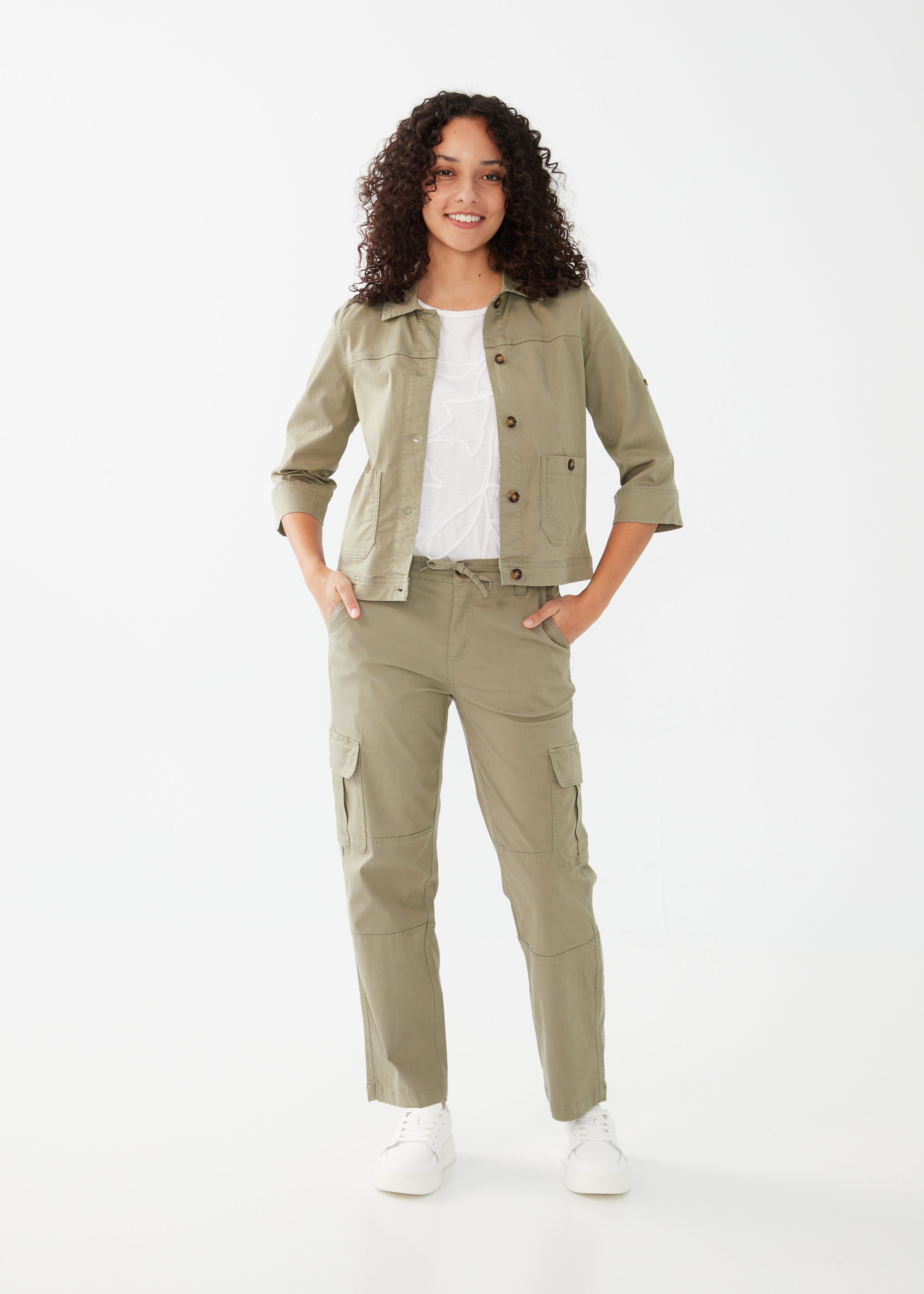 CROPPED CARGO JACKET