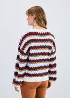 Boat neck sweater