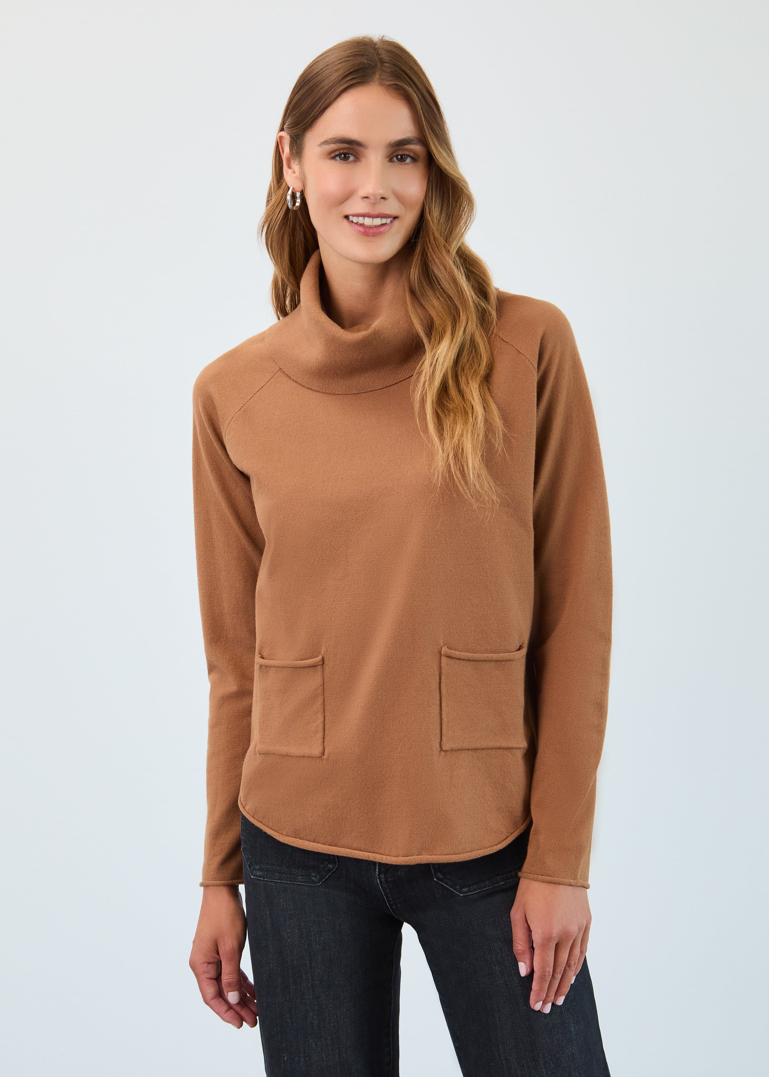 Cowl neck sweater