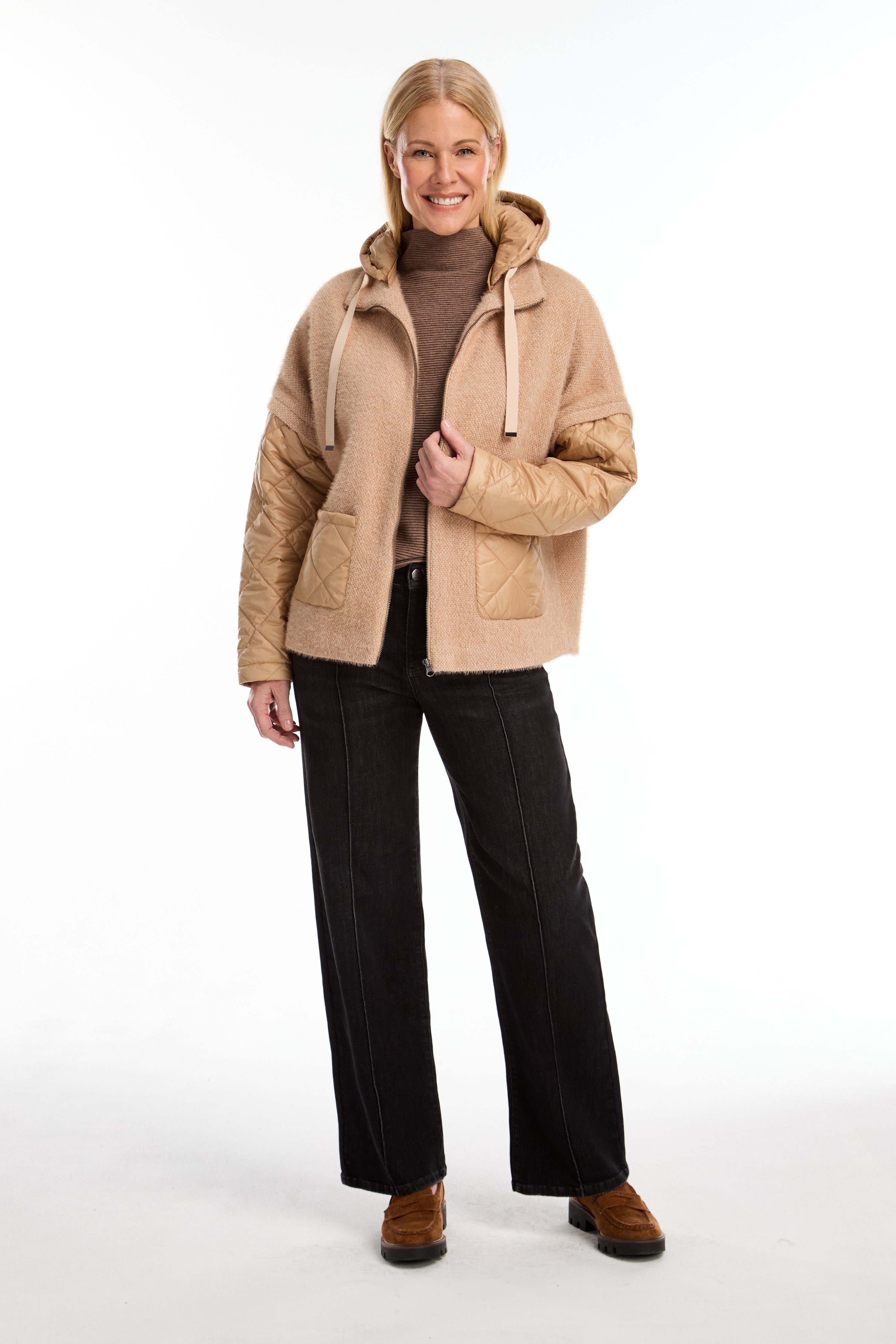 Detachable Hood Sleeves Jacket M