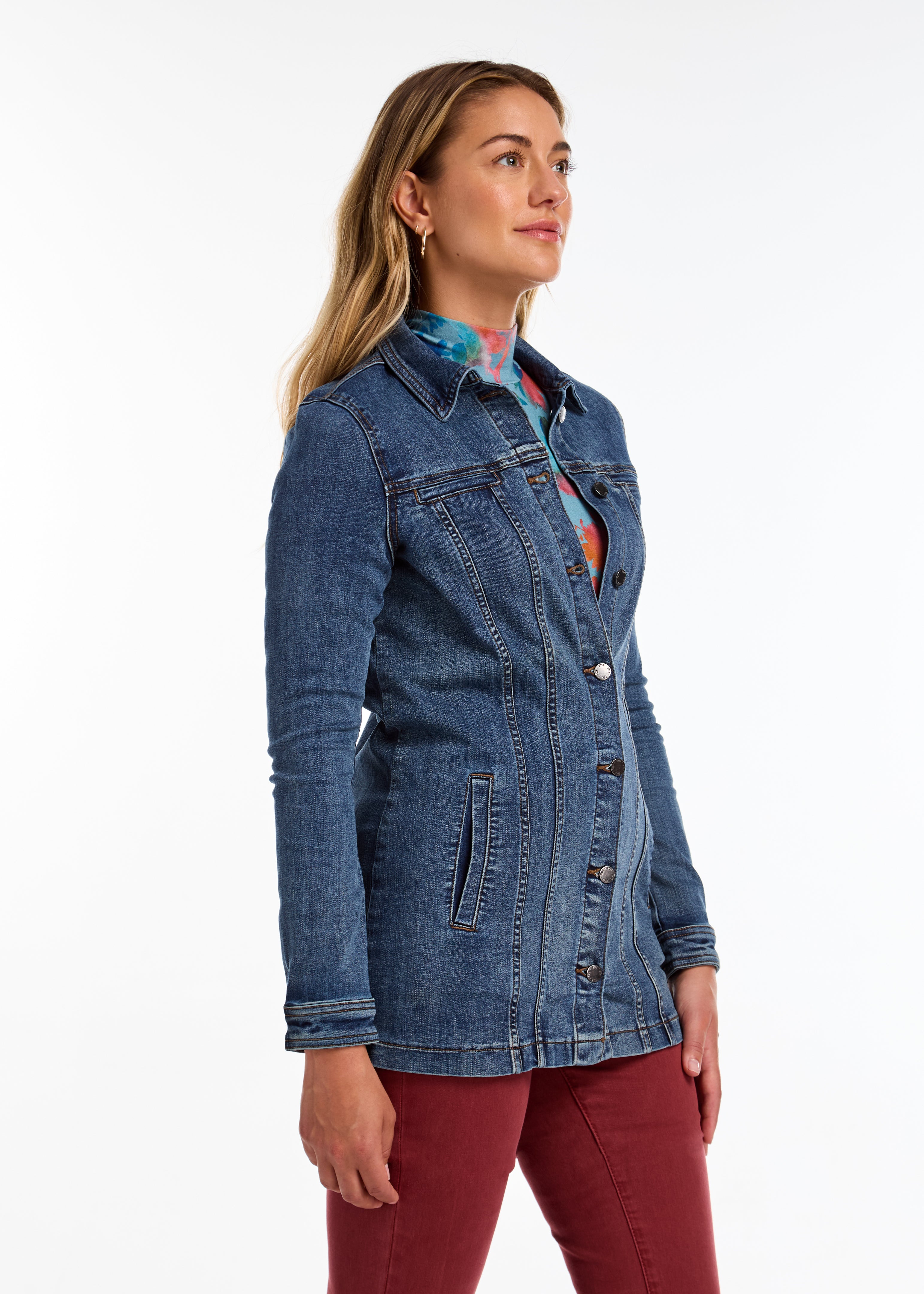 LONG DENIM JACKET