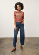 Rebe 3/4 Sleeve Embellished Top, Rebecca Floral image 19 by French Dressing Jeans (FDJ)