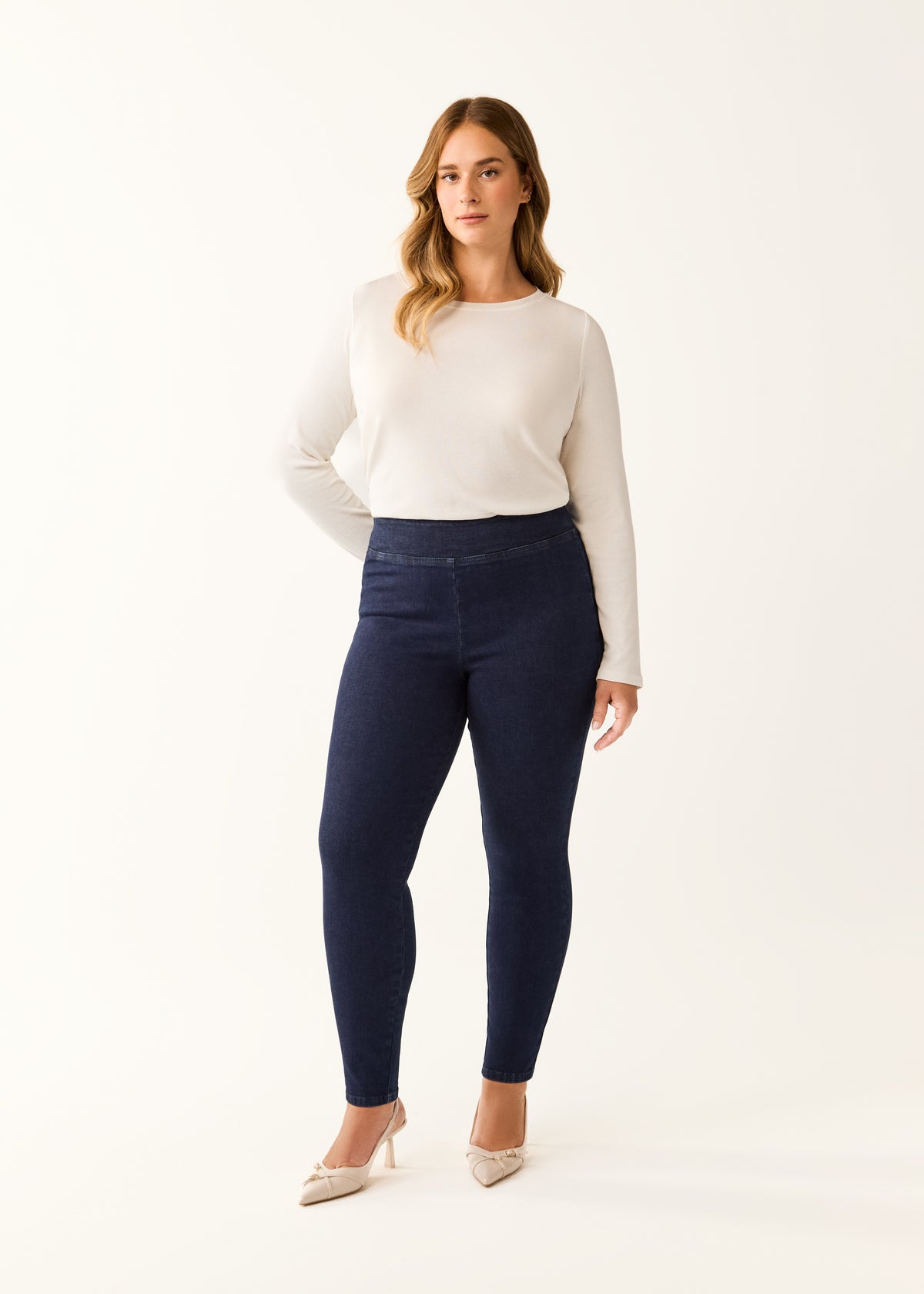 Pull-On Slim Ankle Denim – French Dressing Jeans