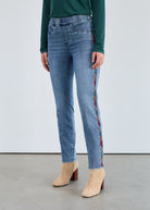 pull-on pencil ankle