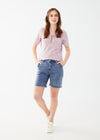 Pull-On Lightweight Denim Shorts