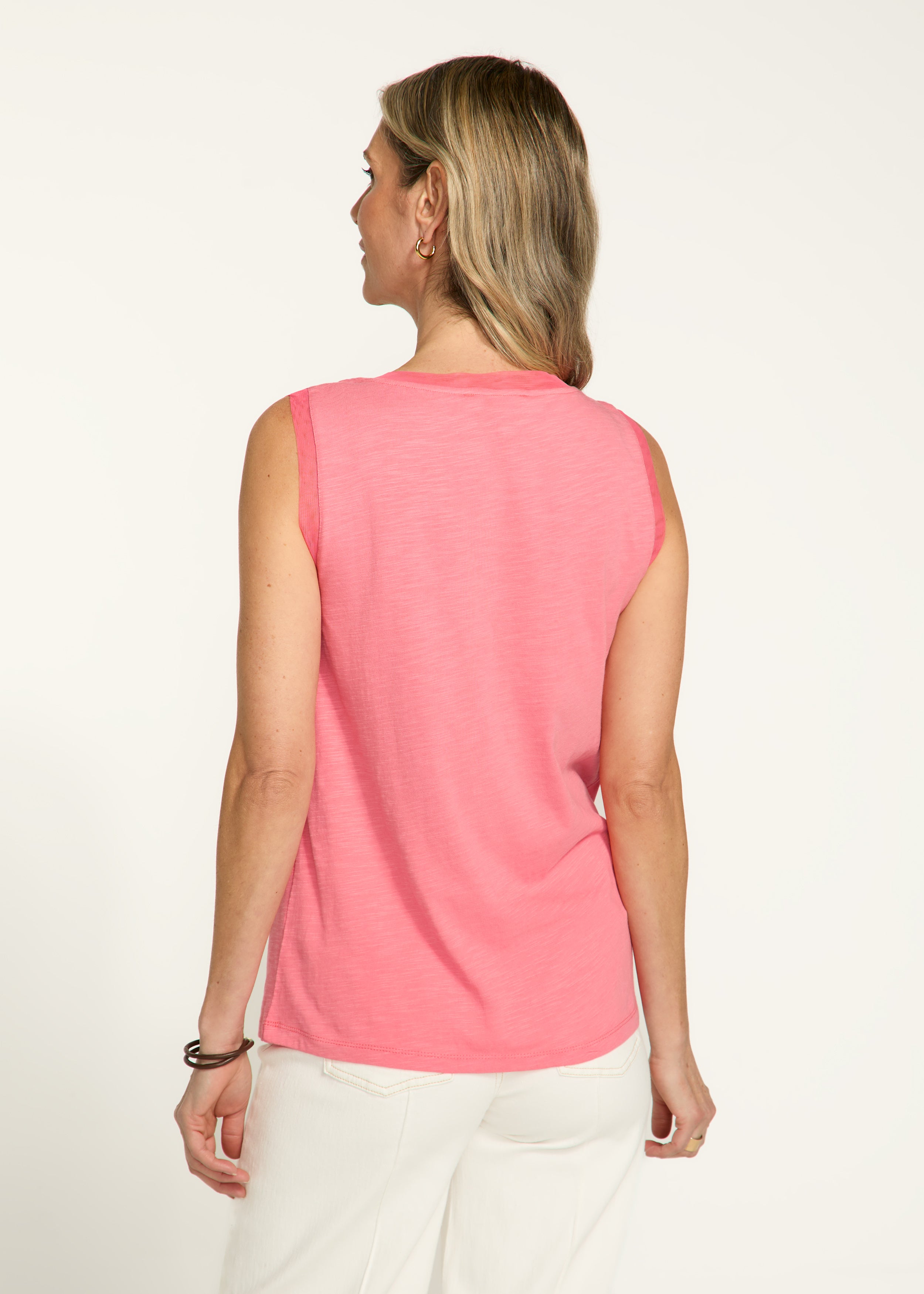 Boat neck cami