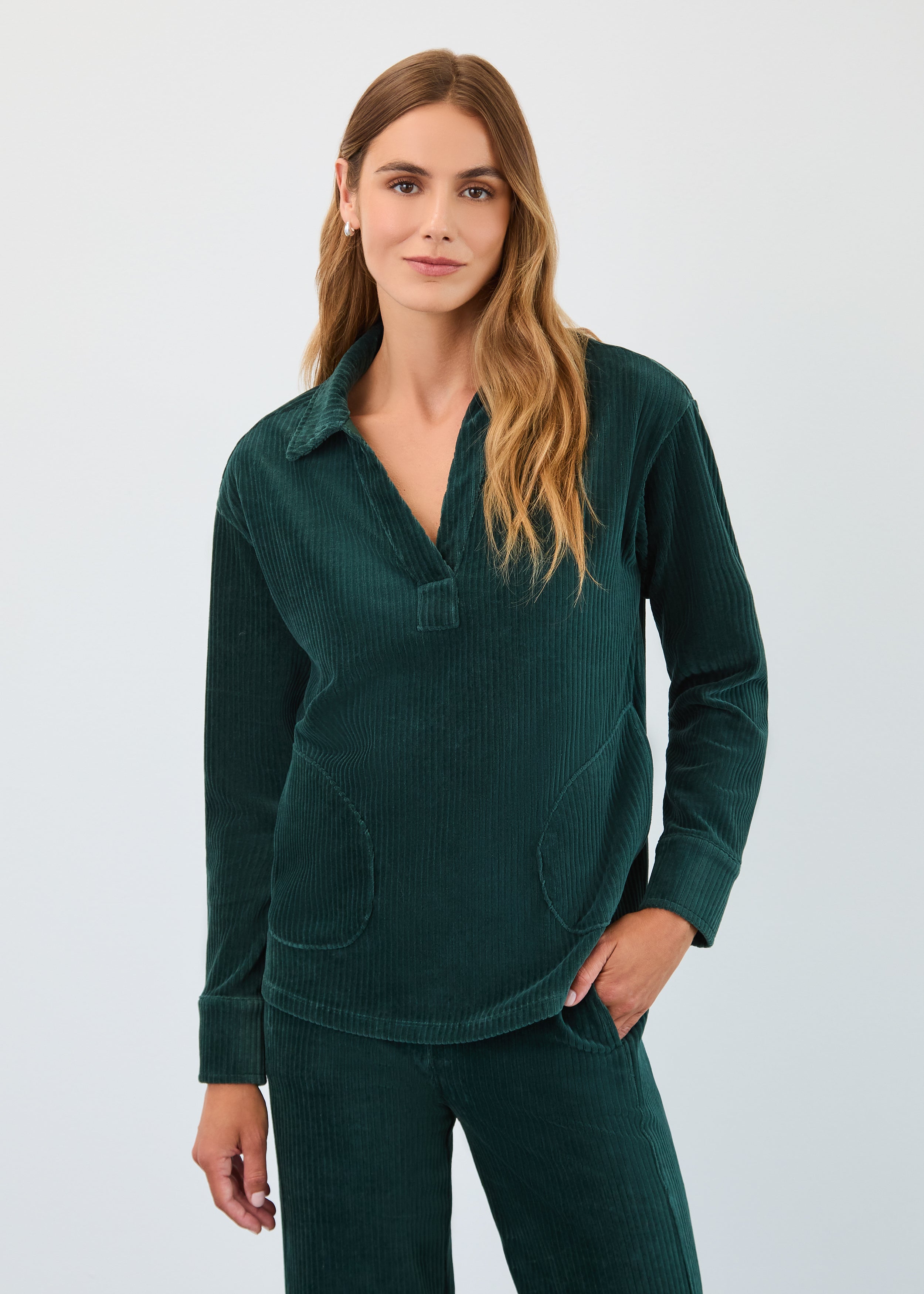 Popover top with pockets