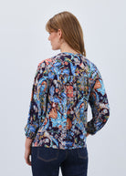 embellished neck top