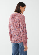 PRINTED KNIT LONG SLEEVE SHIRT