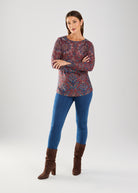 LONG SLEEVE RIB TOP