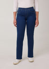 Indigo Pull-On Bootcut Denim, Indigo image 6 by French Dressing Jeans (FDJ)