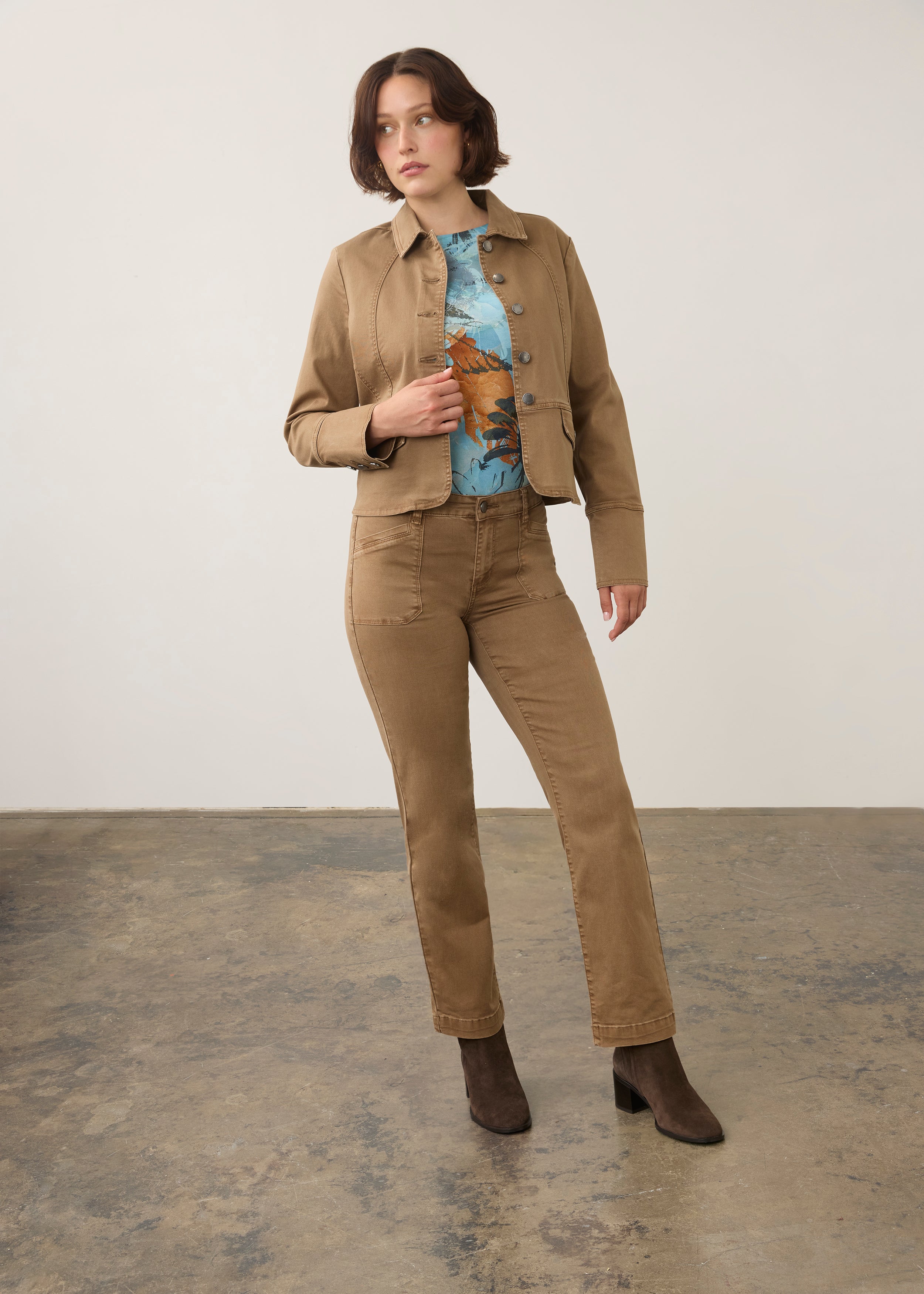 Fig Utility Jacket, Fig image 8 by French Dressing Jeans (FDJ) par French Dressing Jeans (FDJ)