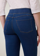 Indigo Pull-On Bootcut Denim, Indigo image 15 by French Dressing Jeans (FDJ)