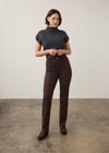 Petite Suzanne Straight Leg, Brown
