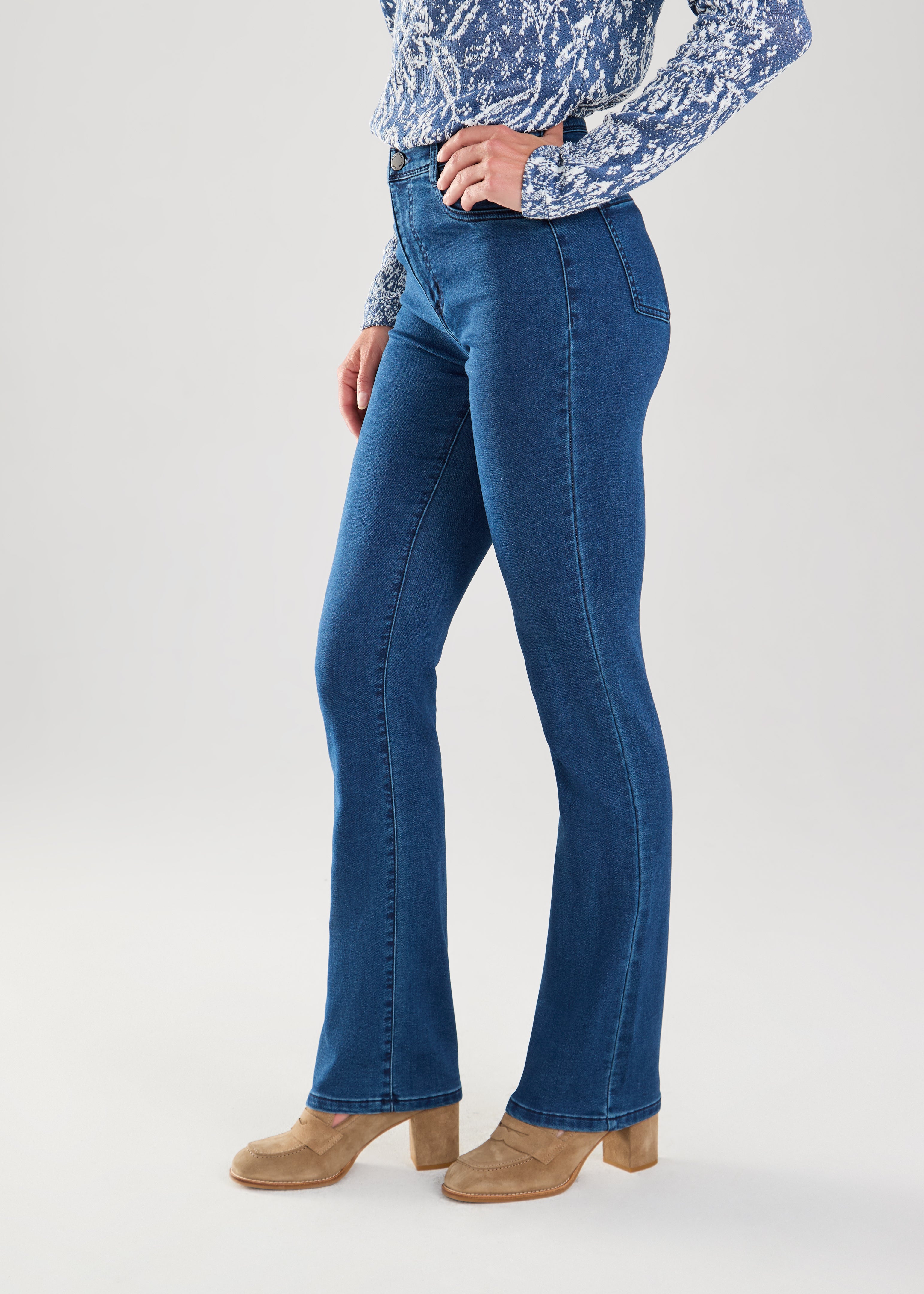 French side pocket jeans hot sale