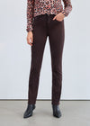 Petite Suzanne Straight Leg, Rich Brown