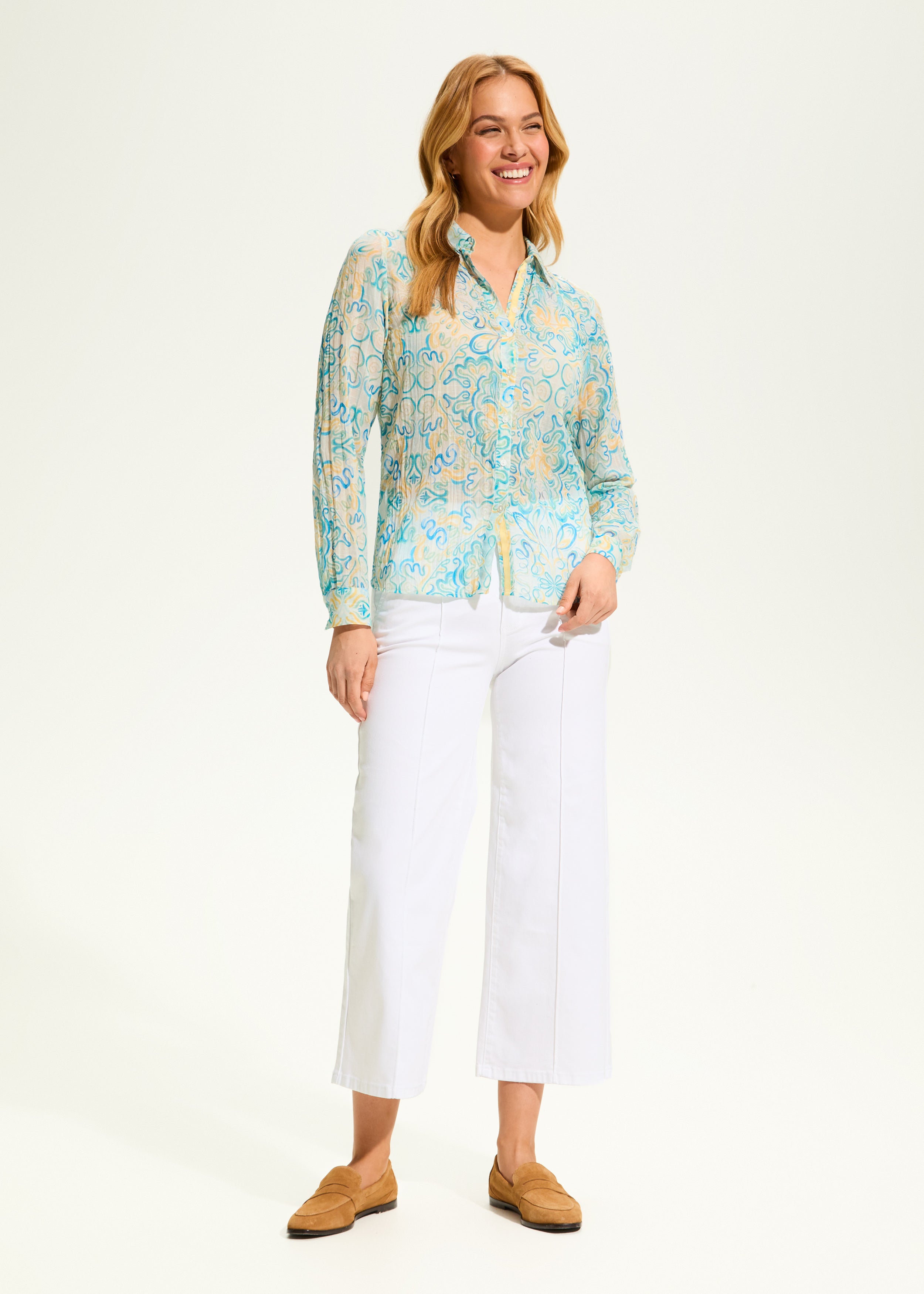 Kaleidoscope Crinkle Shirt