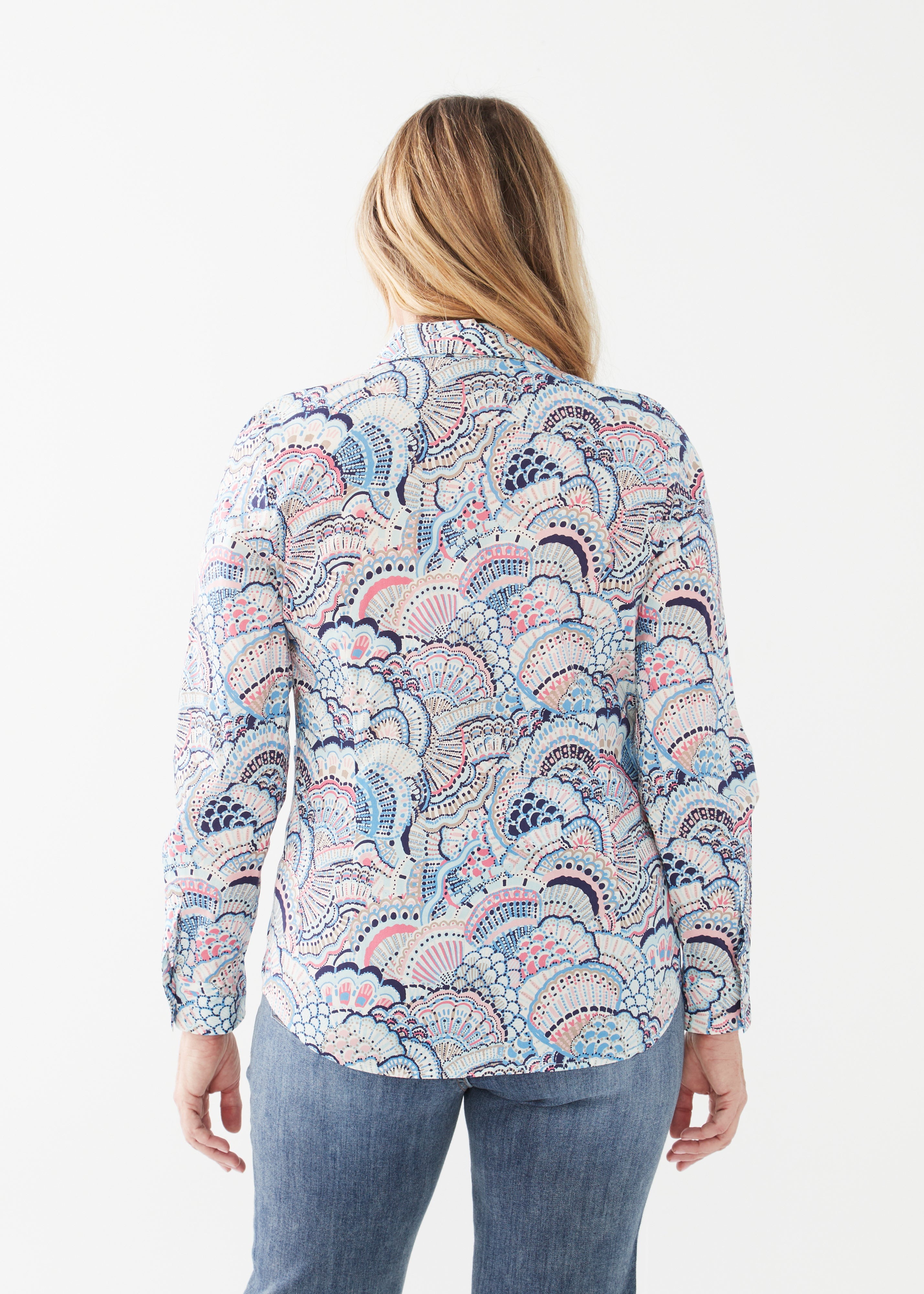 PRINTED CLASSIC LONG SLEEVE SHIRT