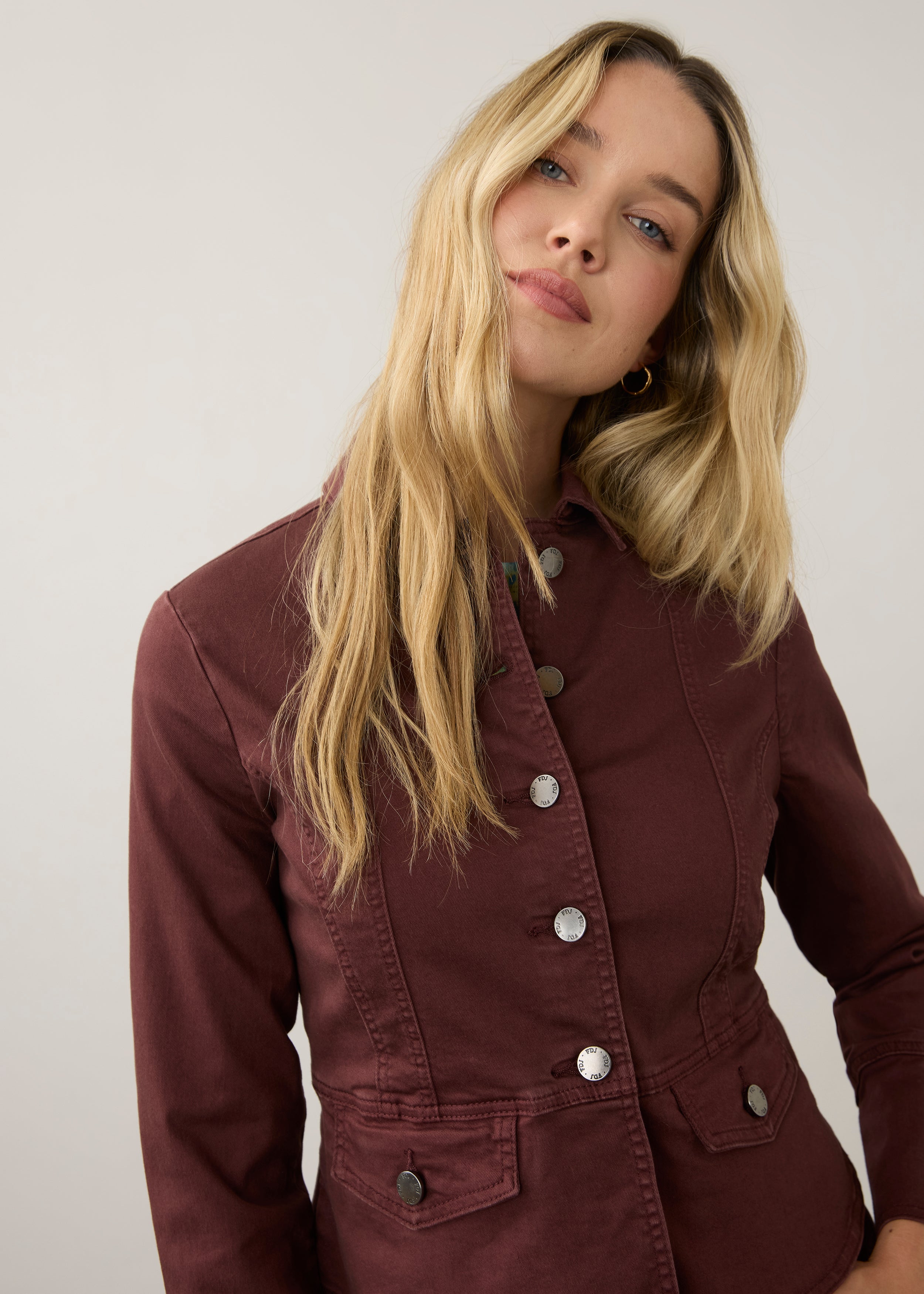 Fig Utility Jacket, Fig image 3 by French Dressing Jeans (FDJ) par French Dressing Jeans (FDJ)